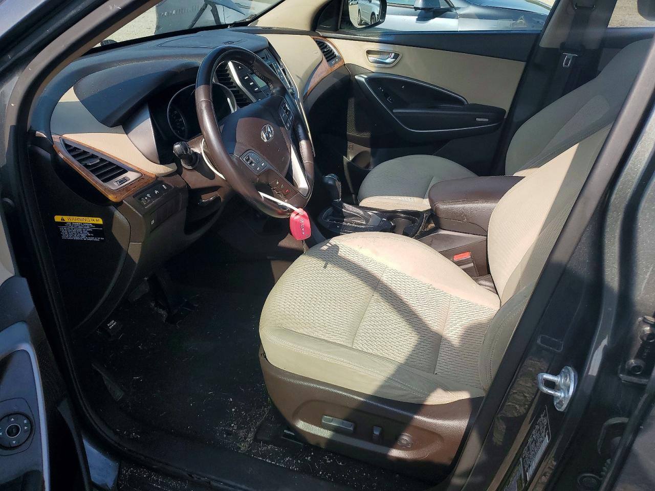 2013 Hyundai Santa Fe Gls Gray vin: KM8SM4HF2DU009144