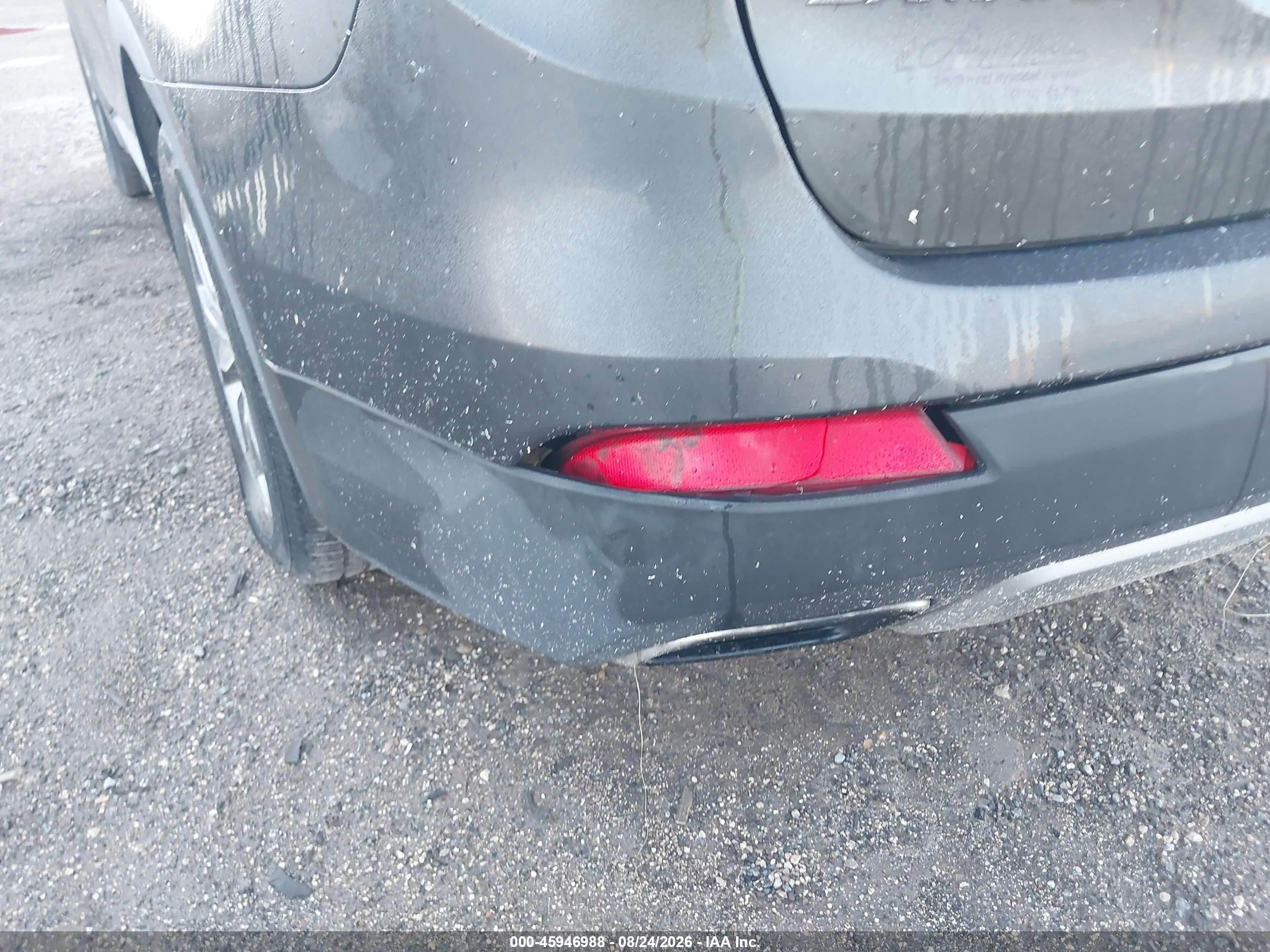2014 Hyundai Santa Fe Gls Серый vin: KM8SM4HF2EU045367