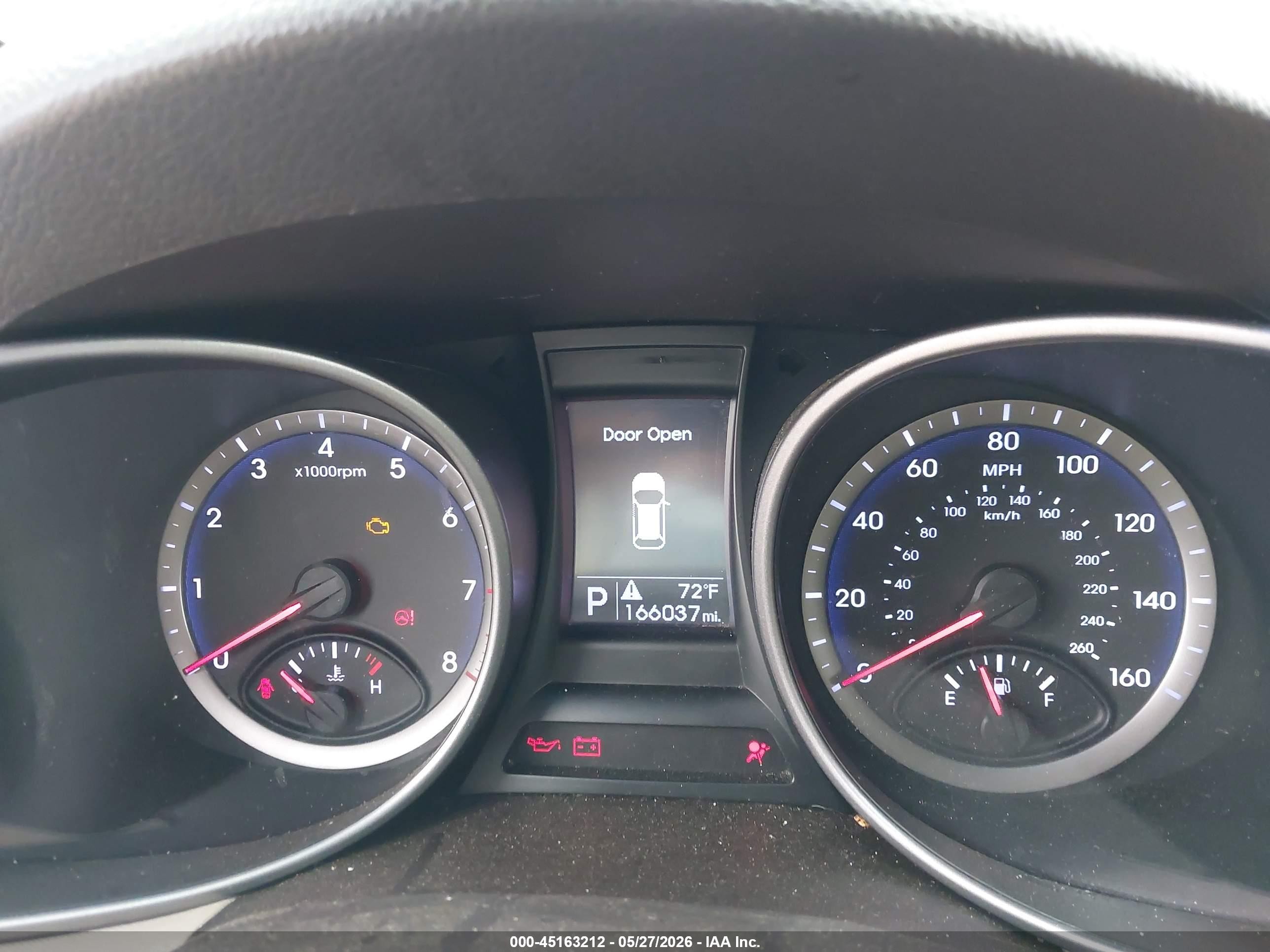 2014 Hyundai Santa Fe Gls White vin: KM8SM4HF2EU056479