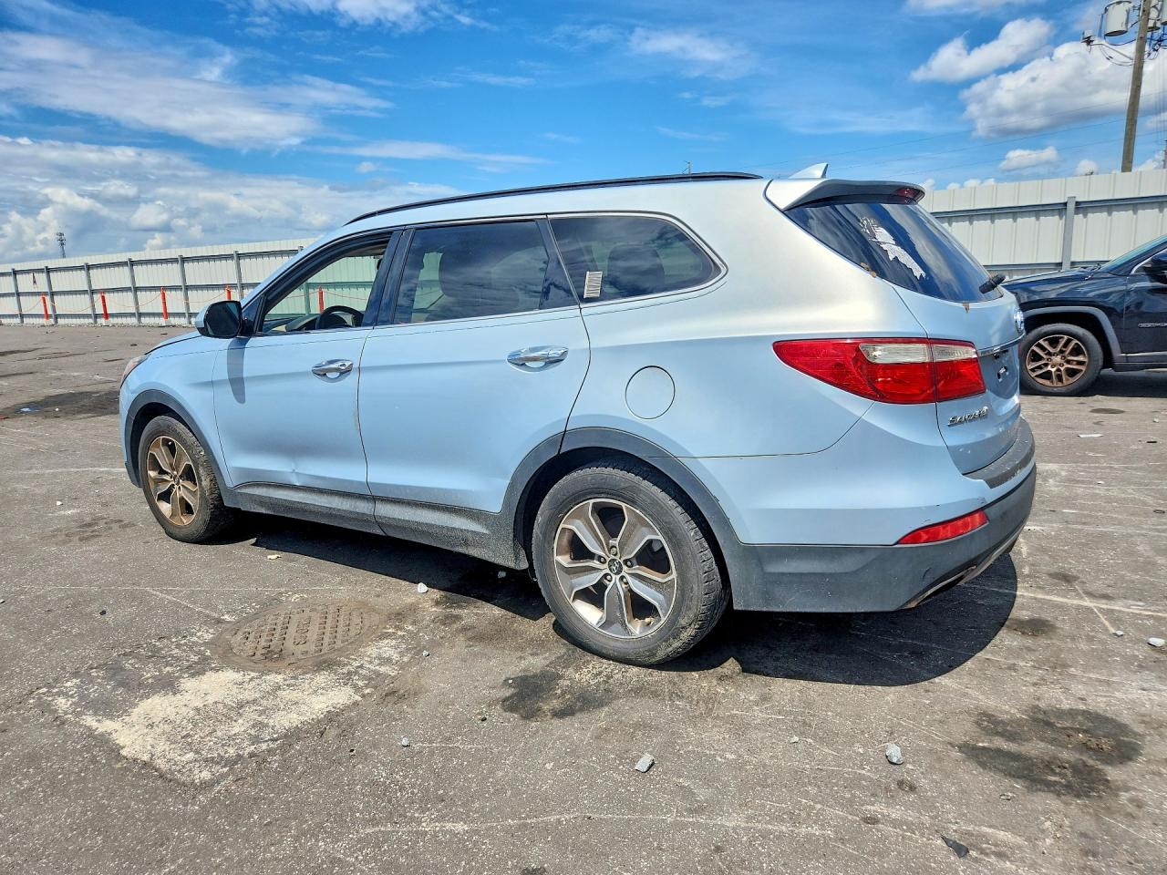 2013 Hyundai Santa Fe Gls Blue vin: KM8SM4HF3DU028365