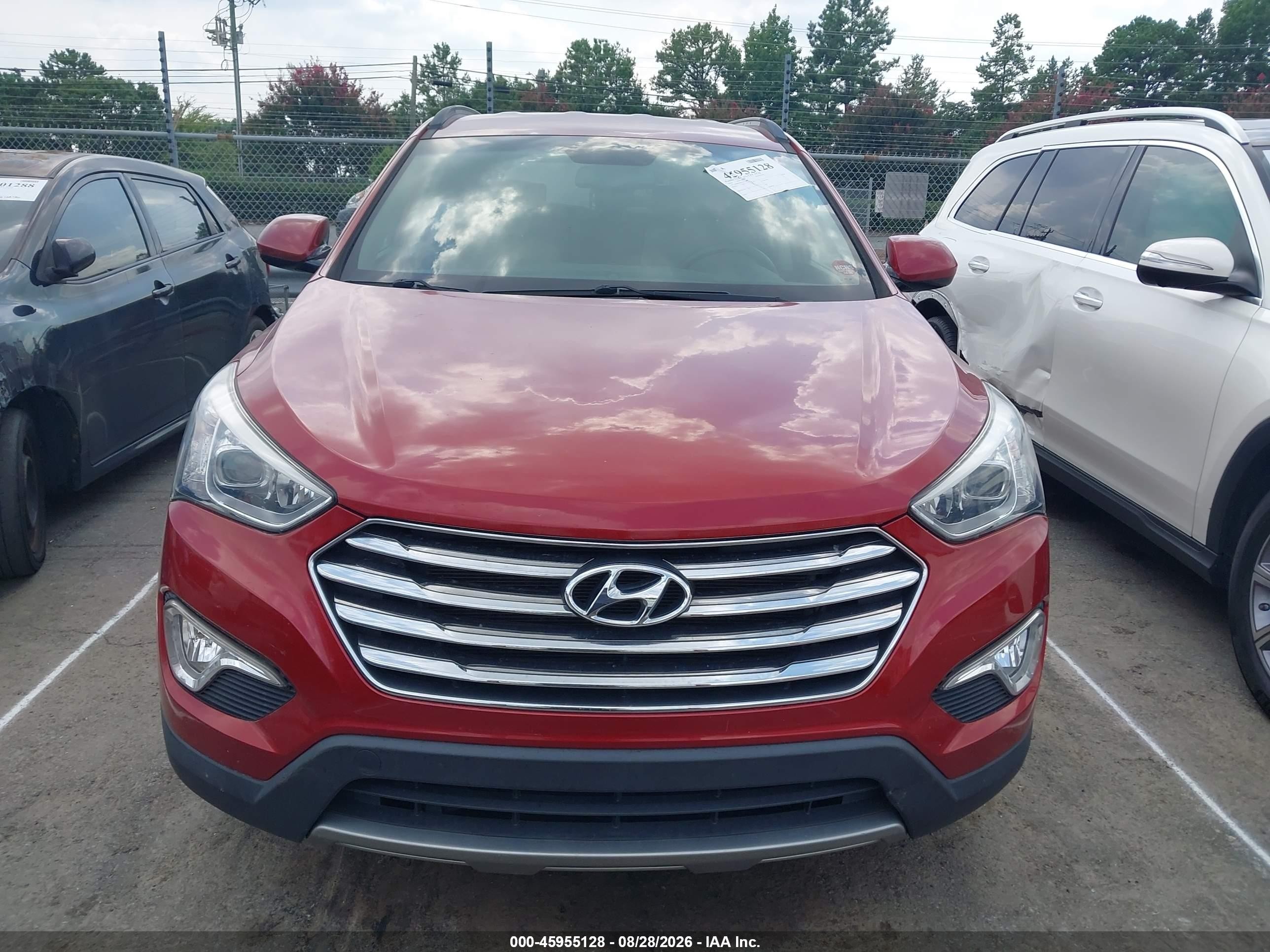 2016 Hyundai Santa Fe Se Red vin: KM8SM4HF3GU148851