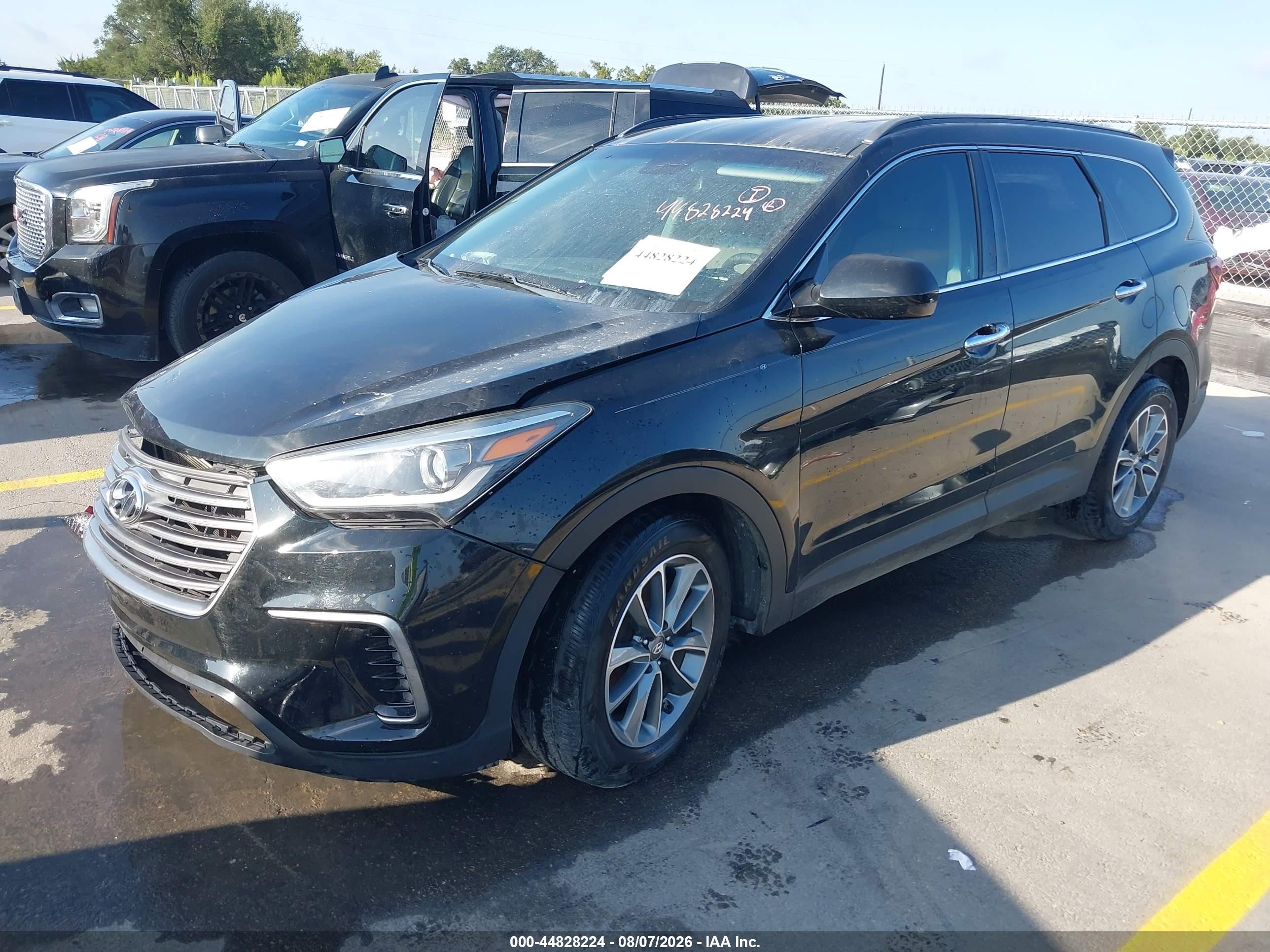 2019 Hyundai Santa Fe Xl Se Black vin: KM8SM4HF3KU304332