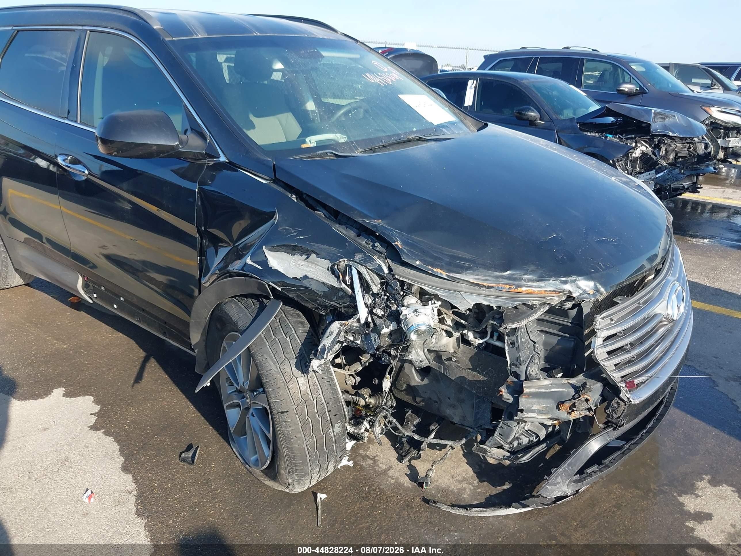 2019 Hyundai Santa Fe Xl Se Black vin: KM8SM4HF3KU304332