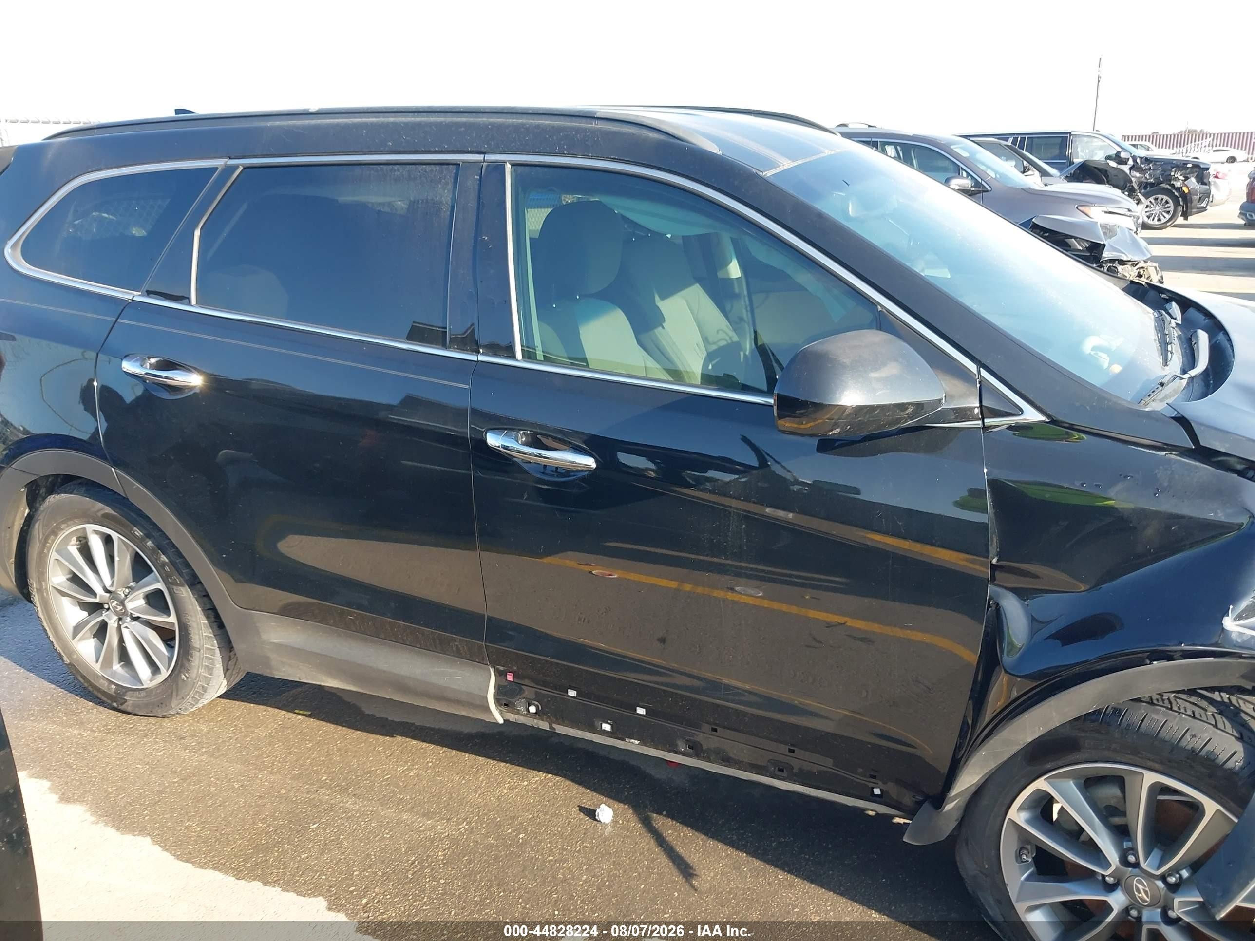 2019 Hyundai Santa Fe Xl Se Black vin: KM8SM4HF3KU304332
