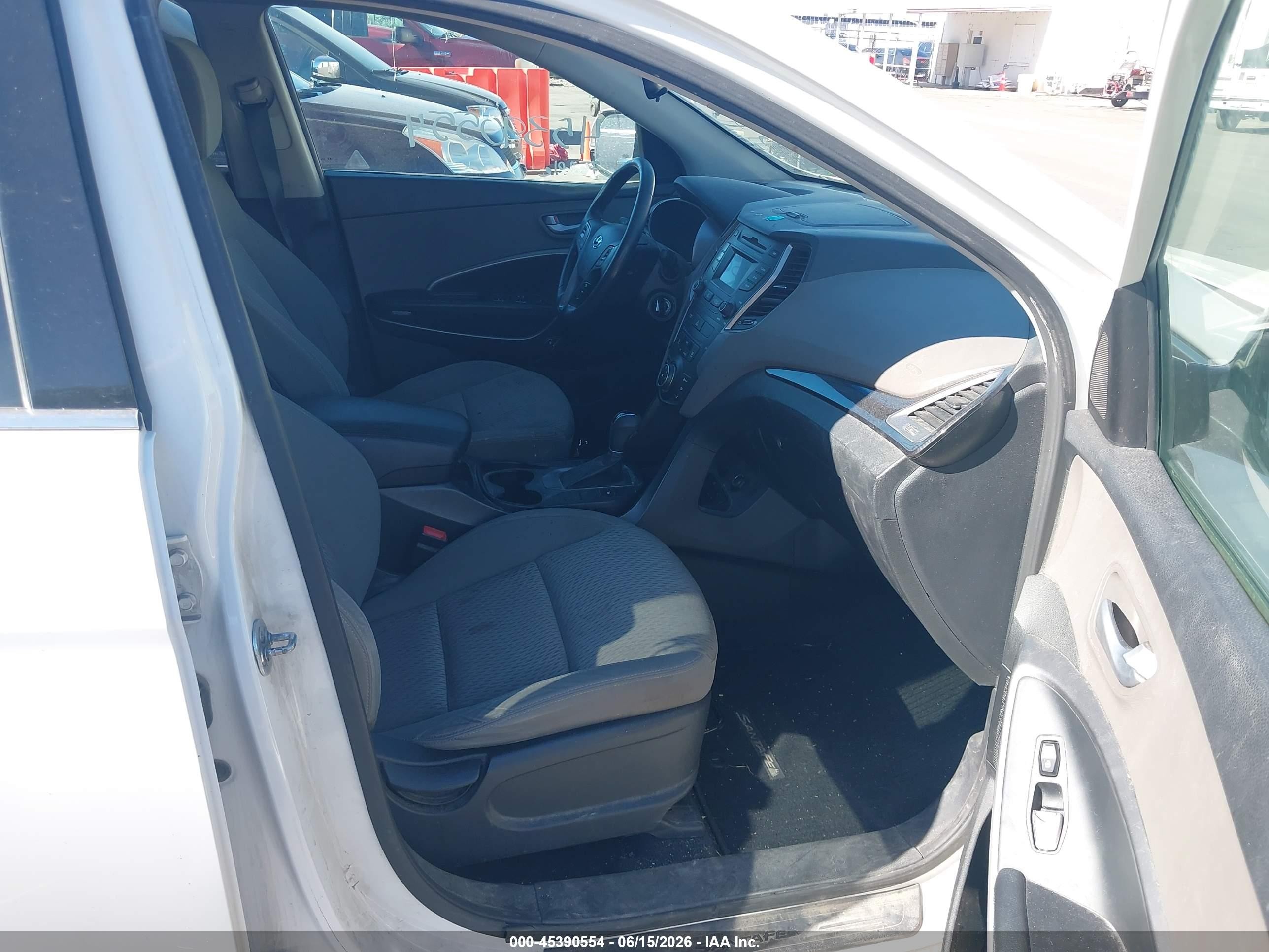 2014 Hyundai Santa Fe Gls Белый vin: KM8SM4HF4EU036783