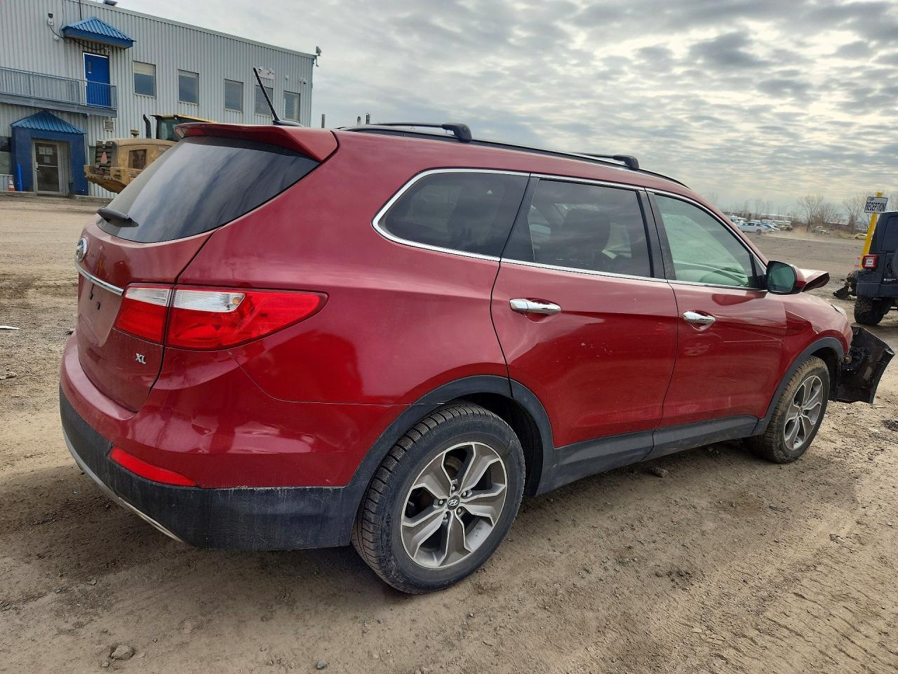 2014 Hyundai Santa Fe Gls Red vin: KM8SM4HF4EU052580