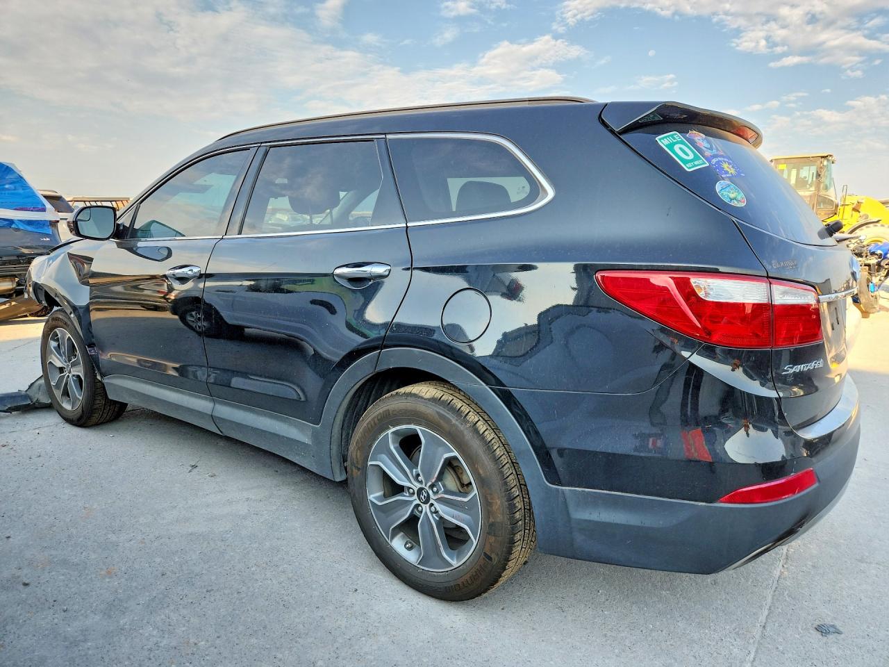 2016 Hyundai Santa Fe Black vin: KM8SM4HF4GU148714