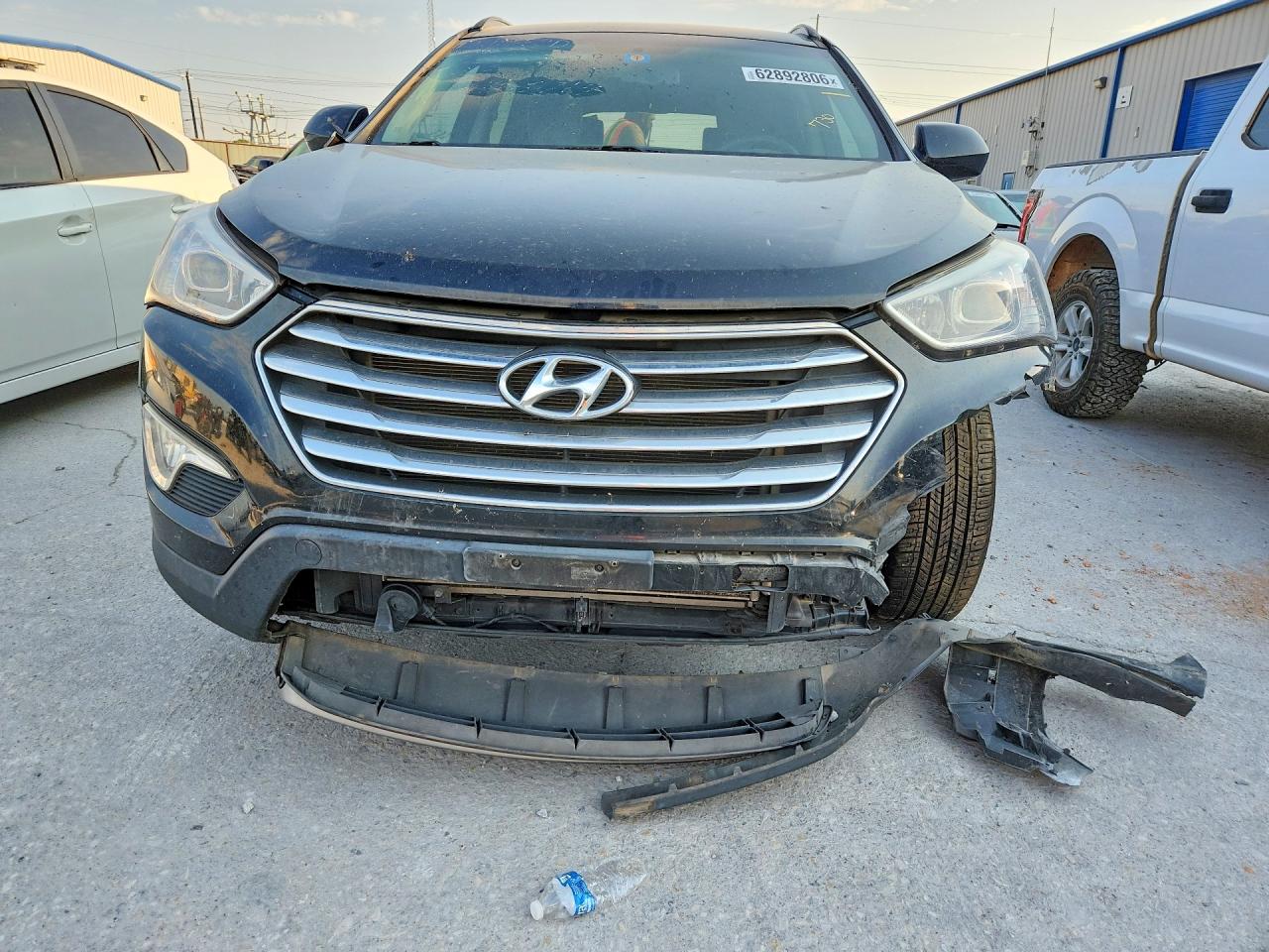 2016 Hyundai Santa Fe Black vin: KM8SM4HF4GU148714