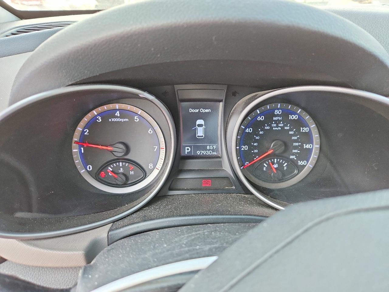 2016 Hyundai Santa Fe Black vin: KM8SM4HF4GU148714