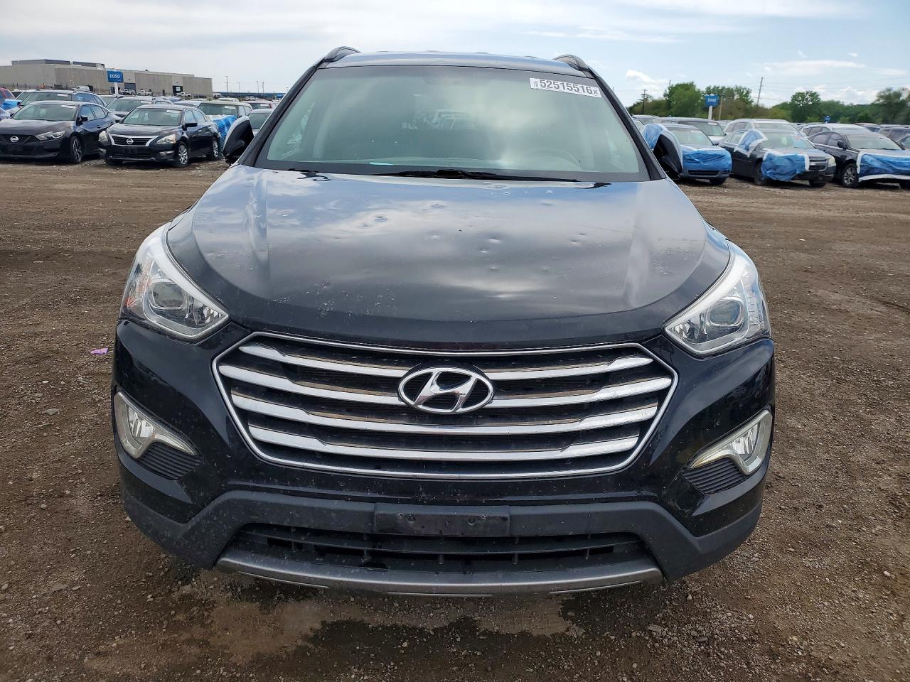 2013 Hyundai Santa Fe Gls Black vin: KM8SM4HF5DU003693