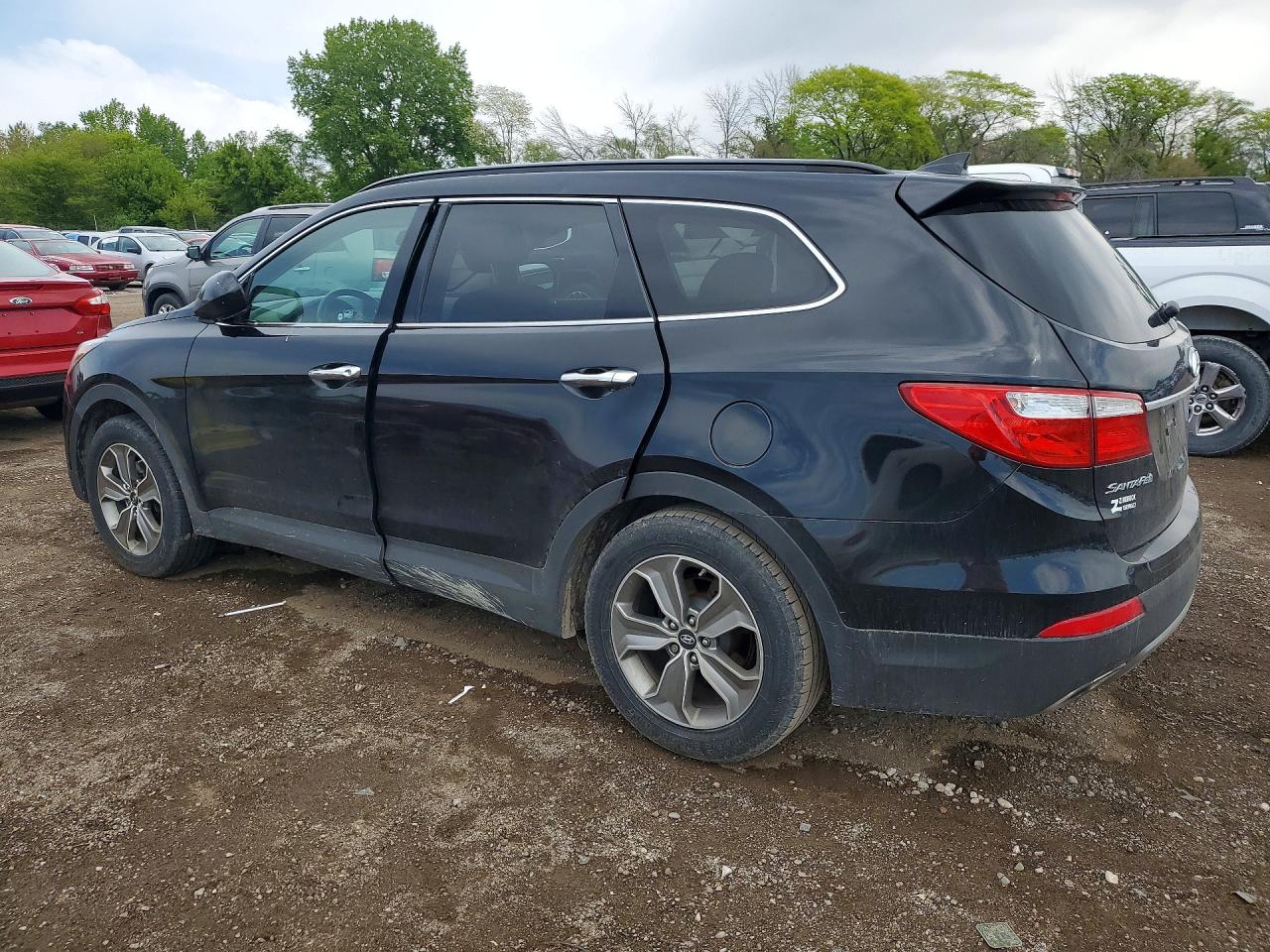 2013 Hyundai Santa Fe Gls Black vin: KM8SM4HF5DU003693