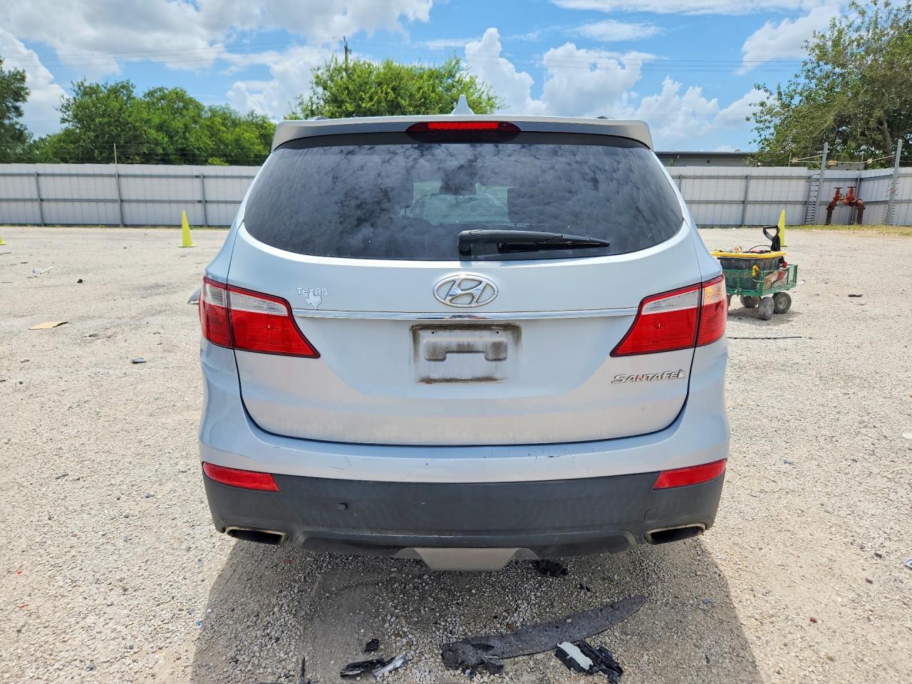 2013 Hyundai Santa Fe Gls Blue vin: KM8SM4HF5DU014077