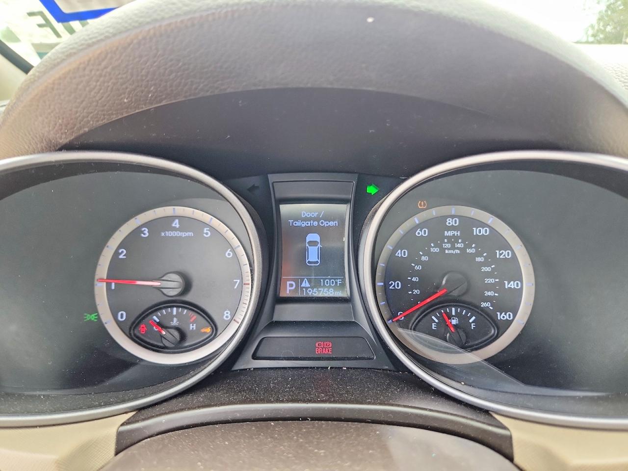 2013 Hyundai Santa Fe Gls Blue vin: KM8SM4HF5DU014077