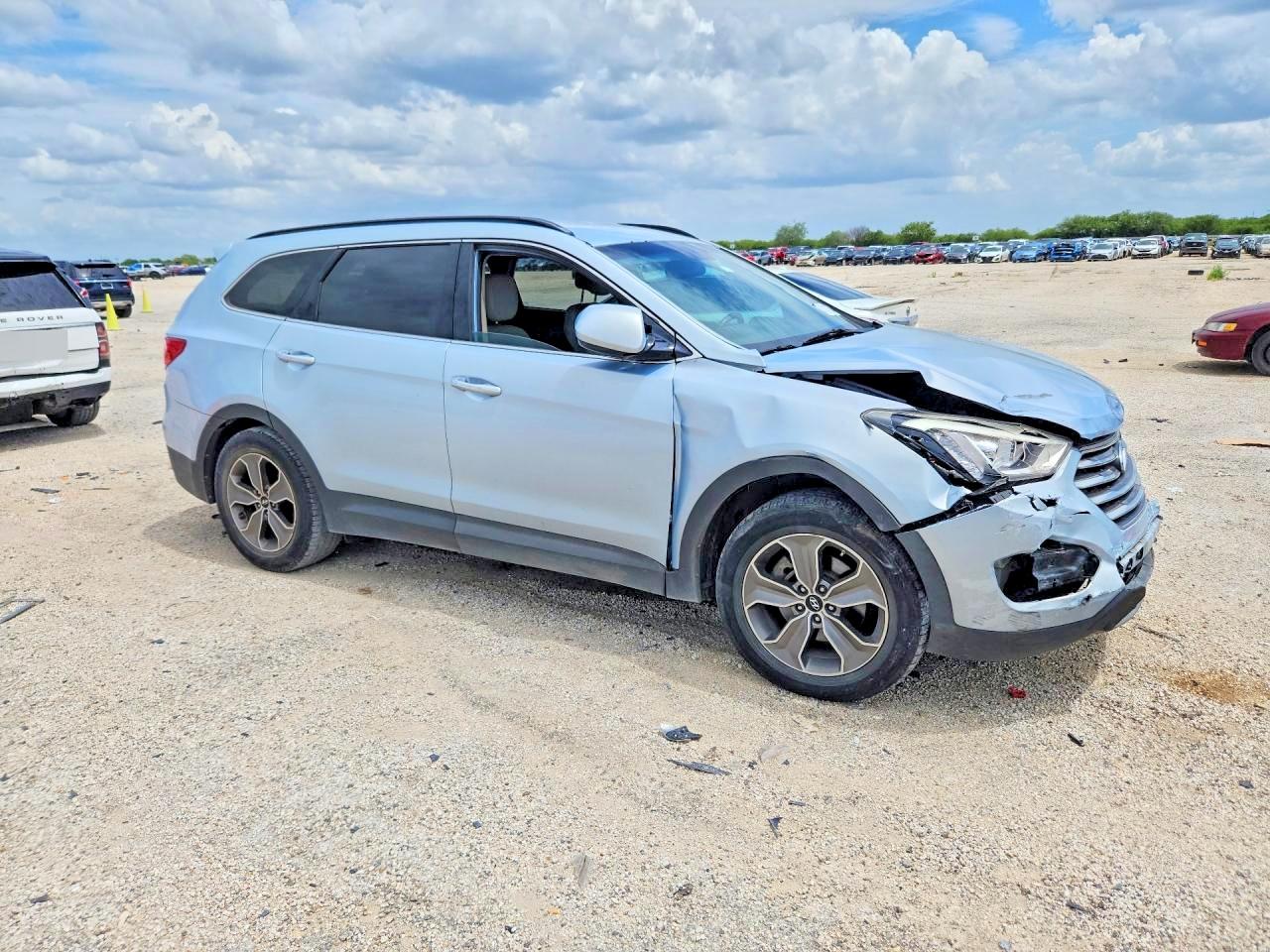 2013 Hyundai Santa Fe Gls Blue vin: KM8SM4HF5DU014077
