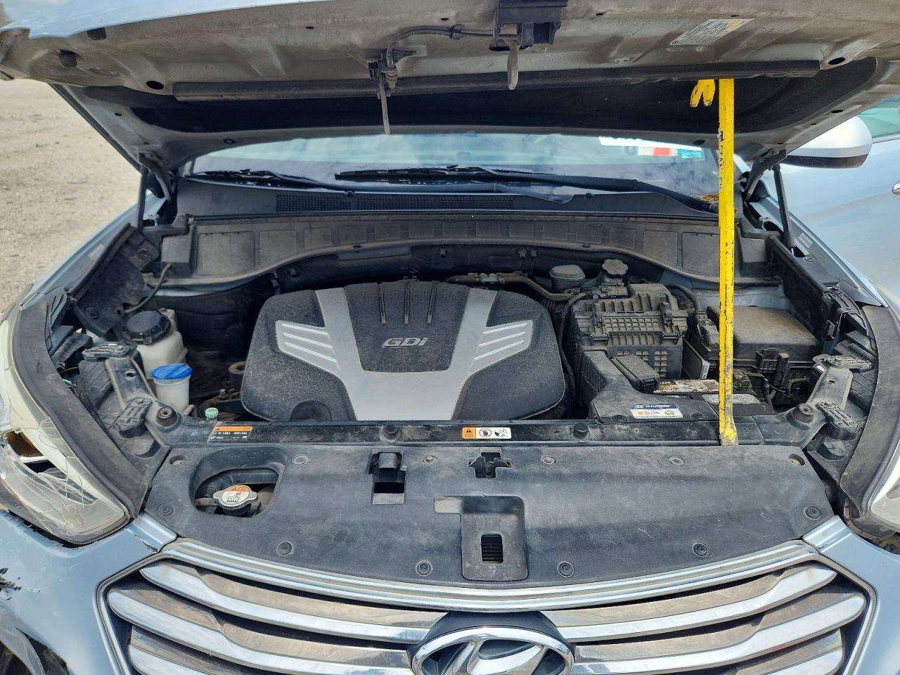 2013 Hyundai Santa Fe Gls Blue vin: KM8SM4HF5DU014077