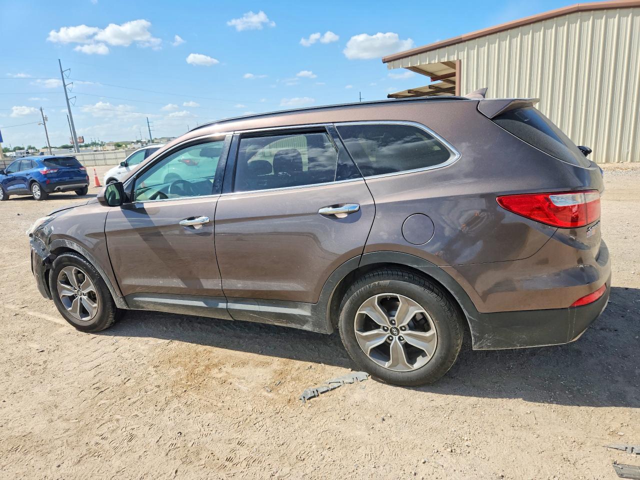 2013 Hyundai Santa Fe Gls Brown vin: KM8SM4HF5DU015116