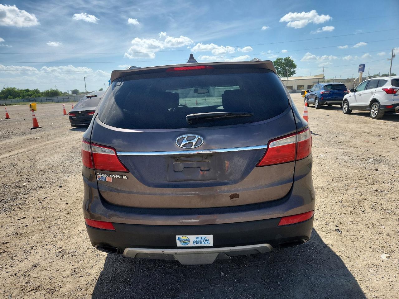 2013 Hyundai Santa Fe Gls Brown vin: KM8SM4HF5DU015116