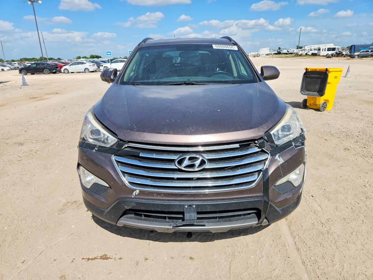 2013 Hyundai Santa Fe Gls Brown vin: KM8SM4HF5DU015116