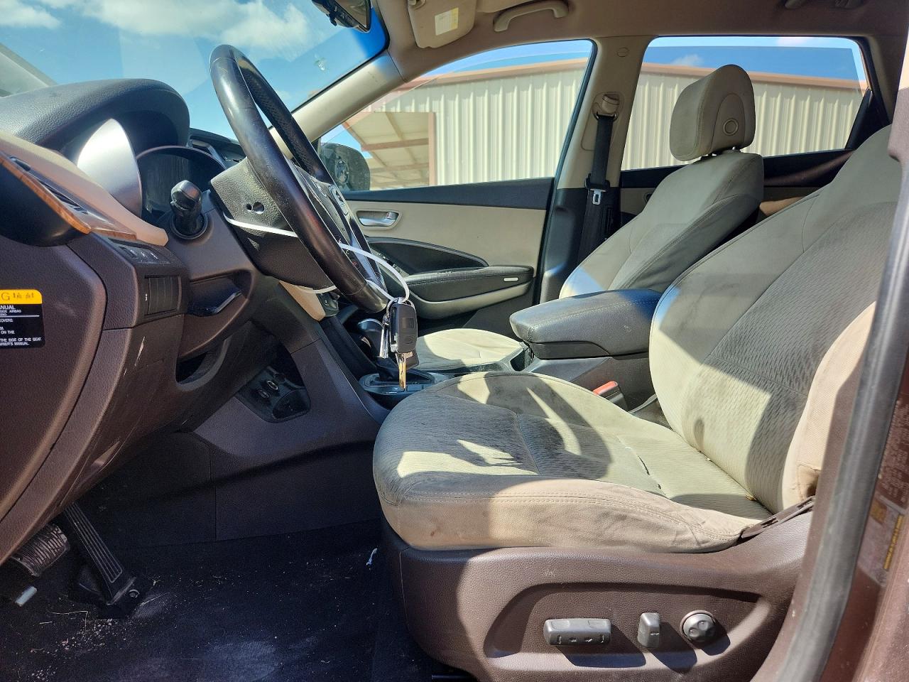 2013 Hyundai Santa Fe Gls Brown vin: KM8SM4HF5DU015116