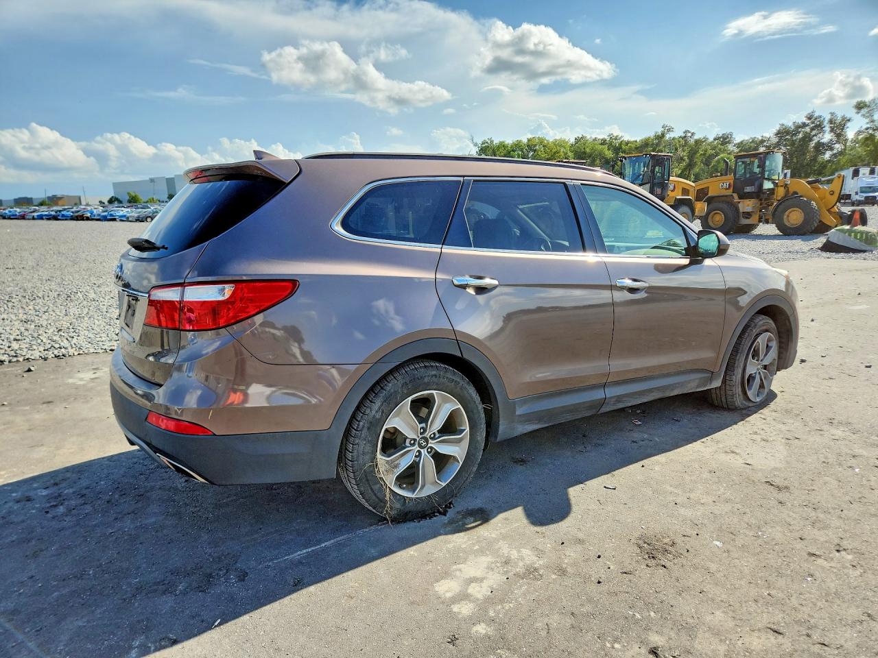 2014 Hyundai Santa Fe Gls Brown vin: KM8SM4HF5EU046612