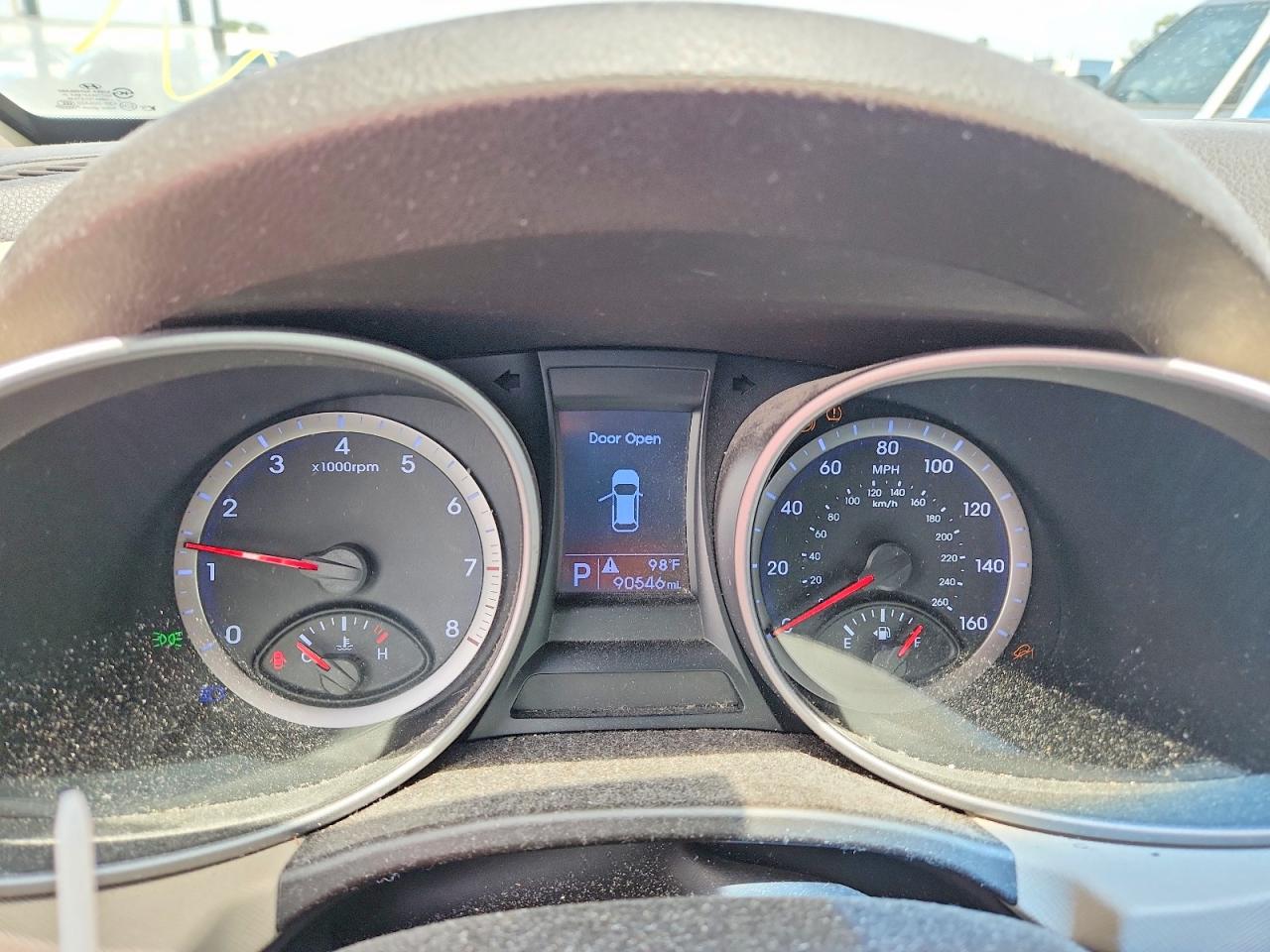 2014 Hyundai Santa Fe Gls Brown vin: KM8SM4HF5EU046612