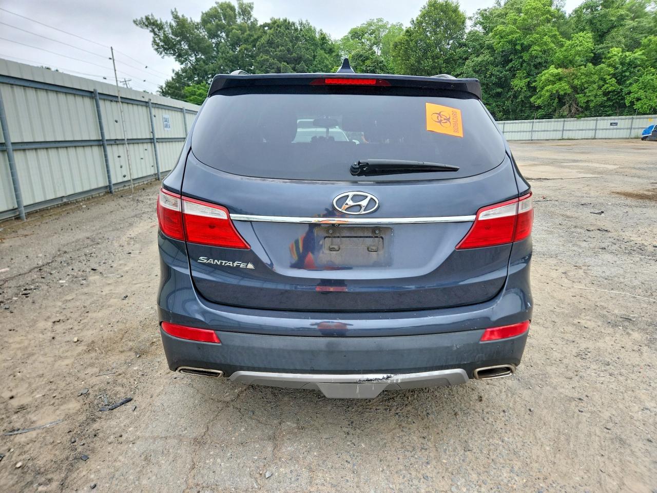 2014 Hyundai Santa Fe Gls Gray vin: KM8SM4HF5EU069033