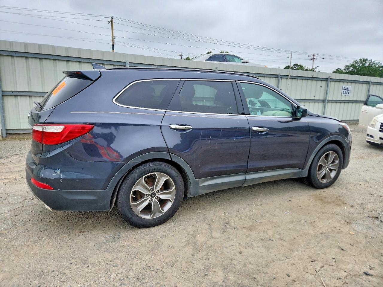 2014 Hyundai Santa Fe Gls Gray vin: KM8SM4HF5EU069033