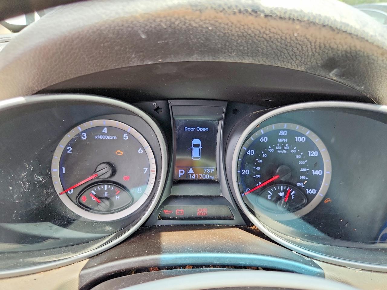 2014 Hyundai Santa Fe Gls Gray vin: KM8SM4HF5EU069033