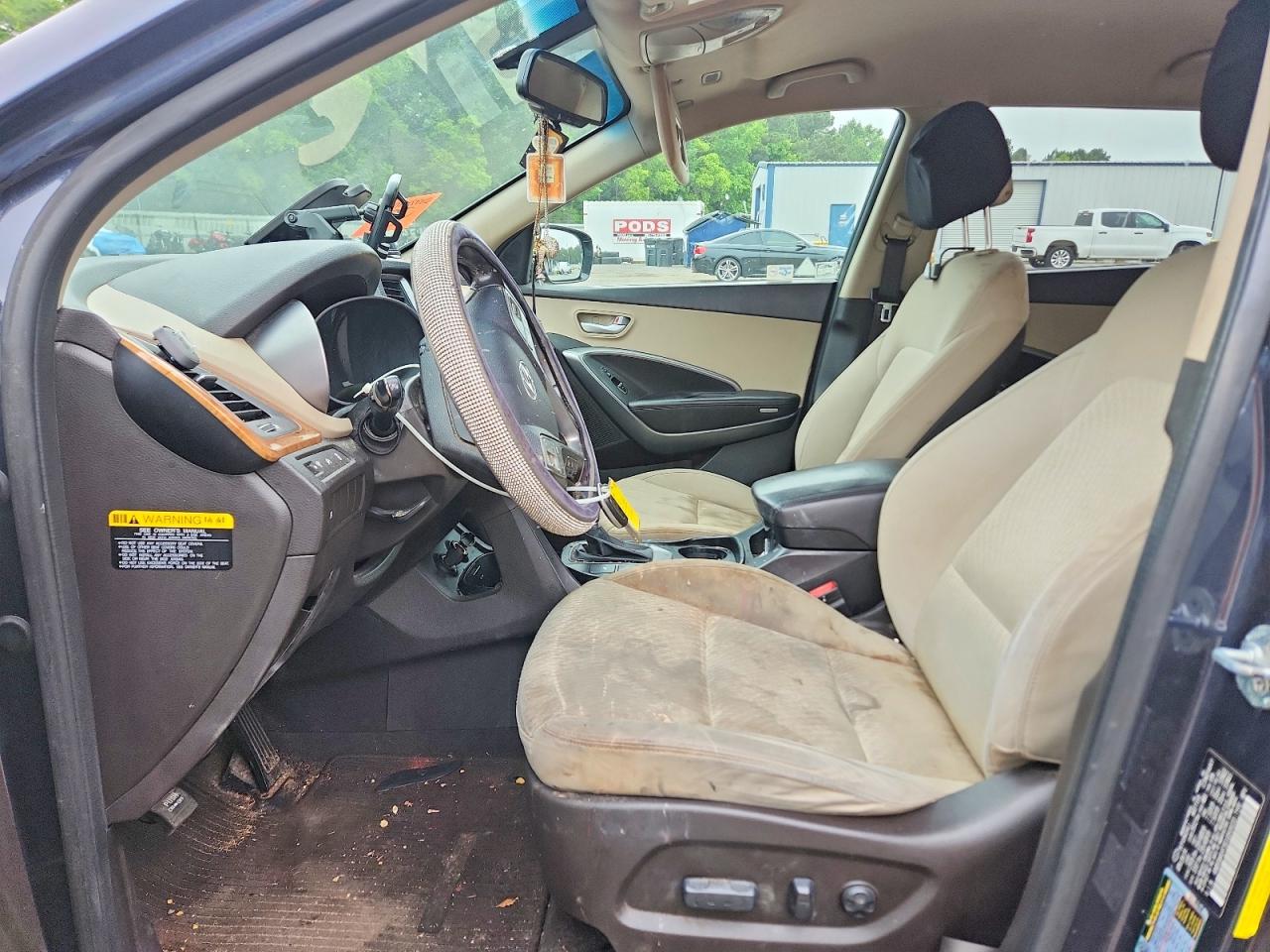 2014 Hyundai Santa Fe Gls Gray vin: KM8SM4HF5EU069033