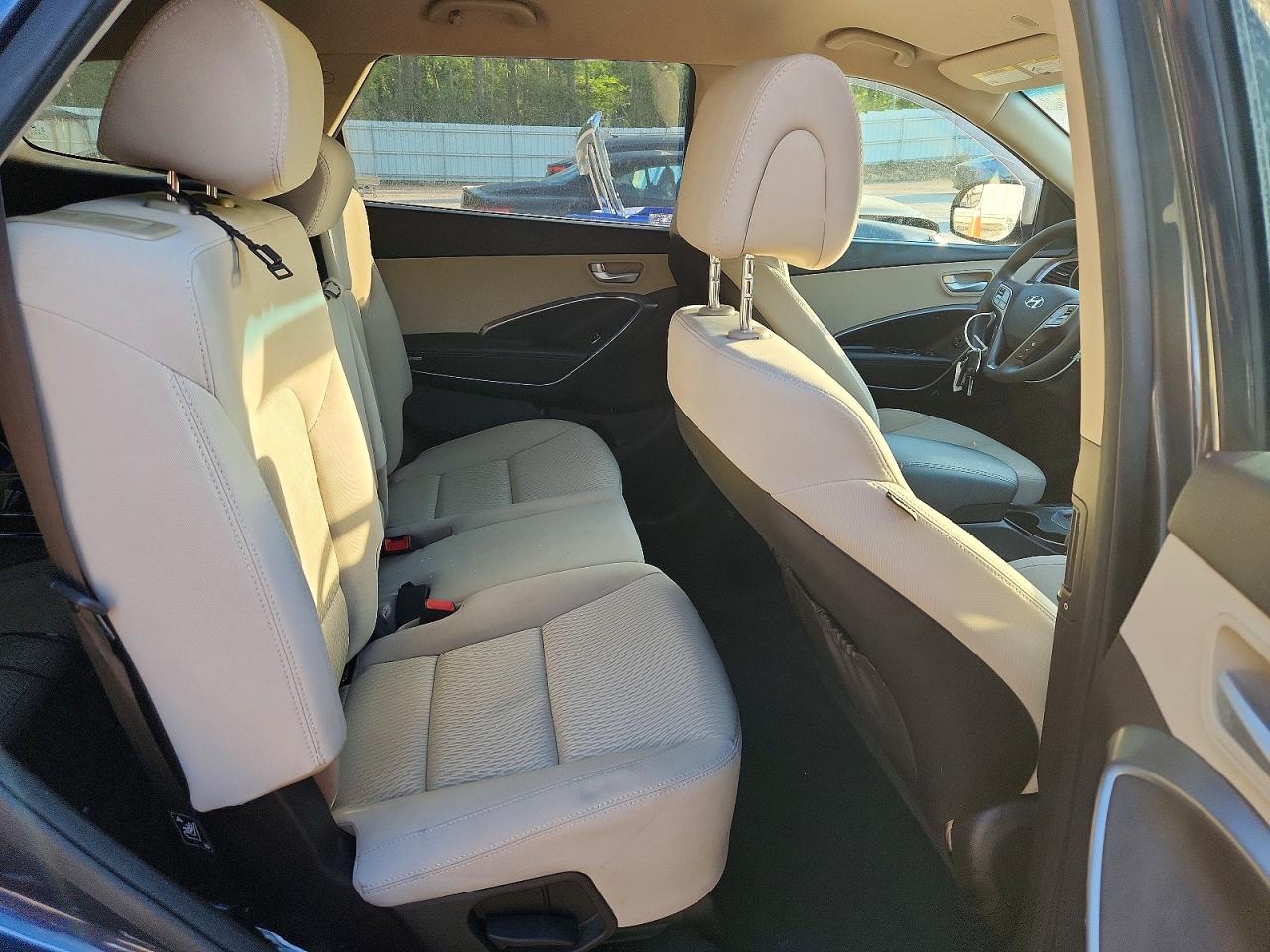 2015 Hyundai Santa Fe Gls Black vin: KM8SM4HF5FU126865