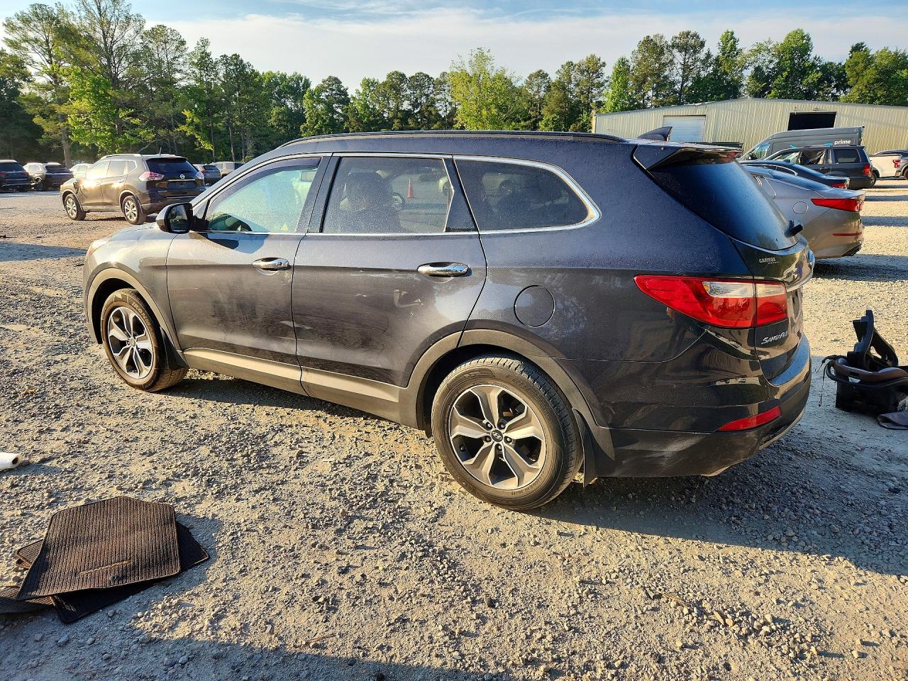 2015 Hyundai Santa Fe Gls Black vin: KM8SM4HF5FU126865