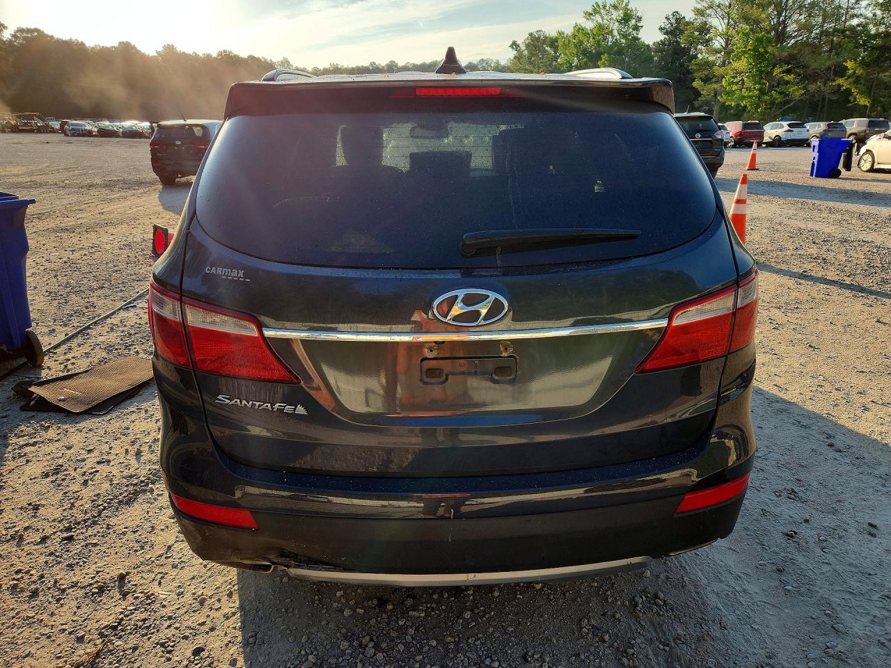 2015 Hyundai Santa Fe Gls Black vin: KM8SM4HF5FU126865