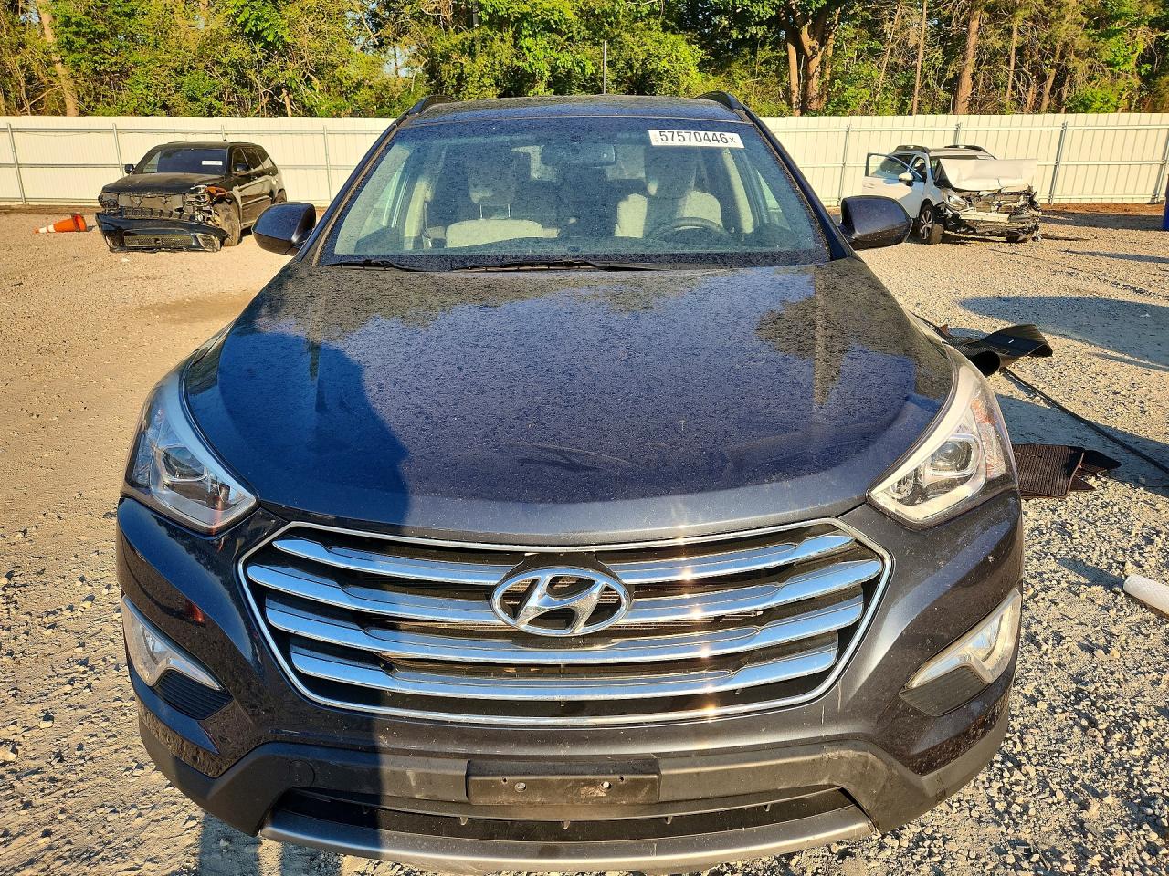 2015 Hyundai Santa Fe Gls Black vin: KM8SM4HF5FU126865