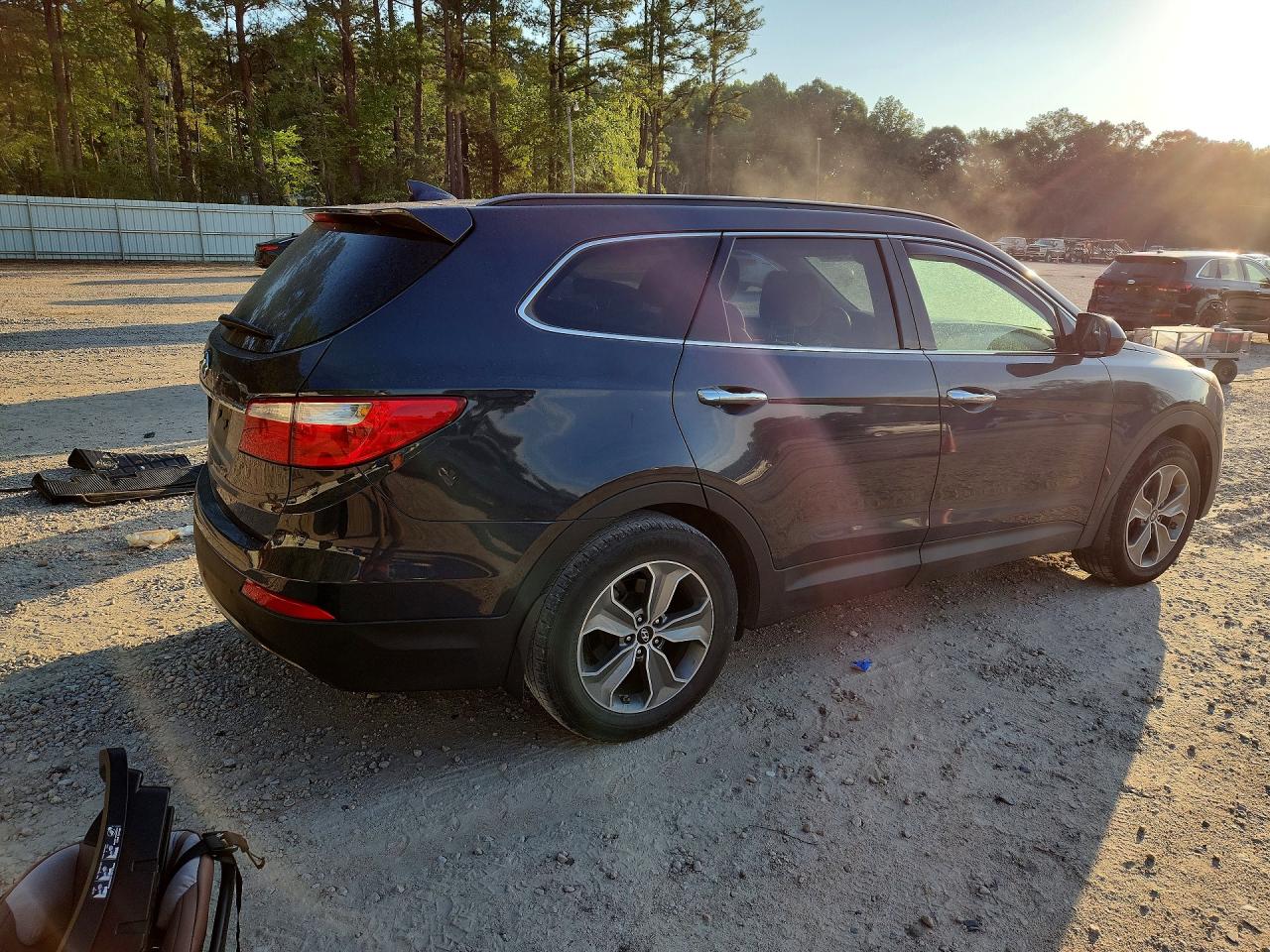 2015 Hyundai Santa Fe Gls Black vin: KM8SM4HF5FU126865