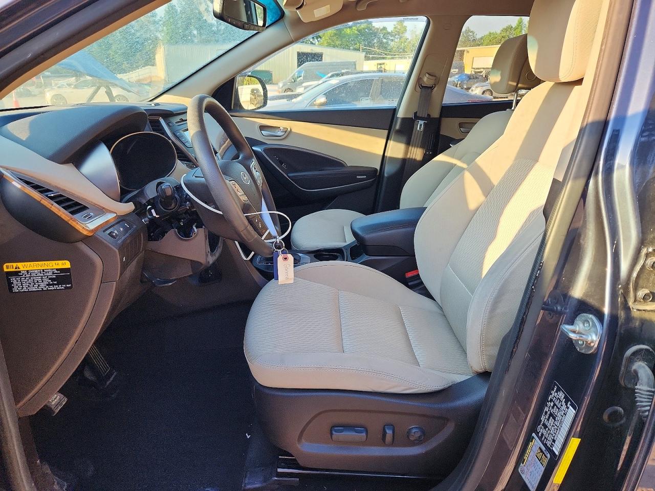 2015 Hyundai Santa Fe Gls Black vin: KM8SM4HF5FU126865