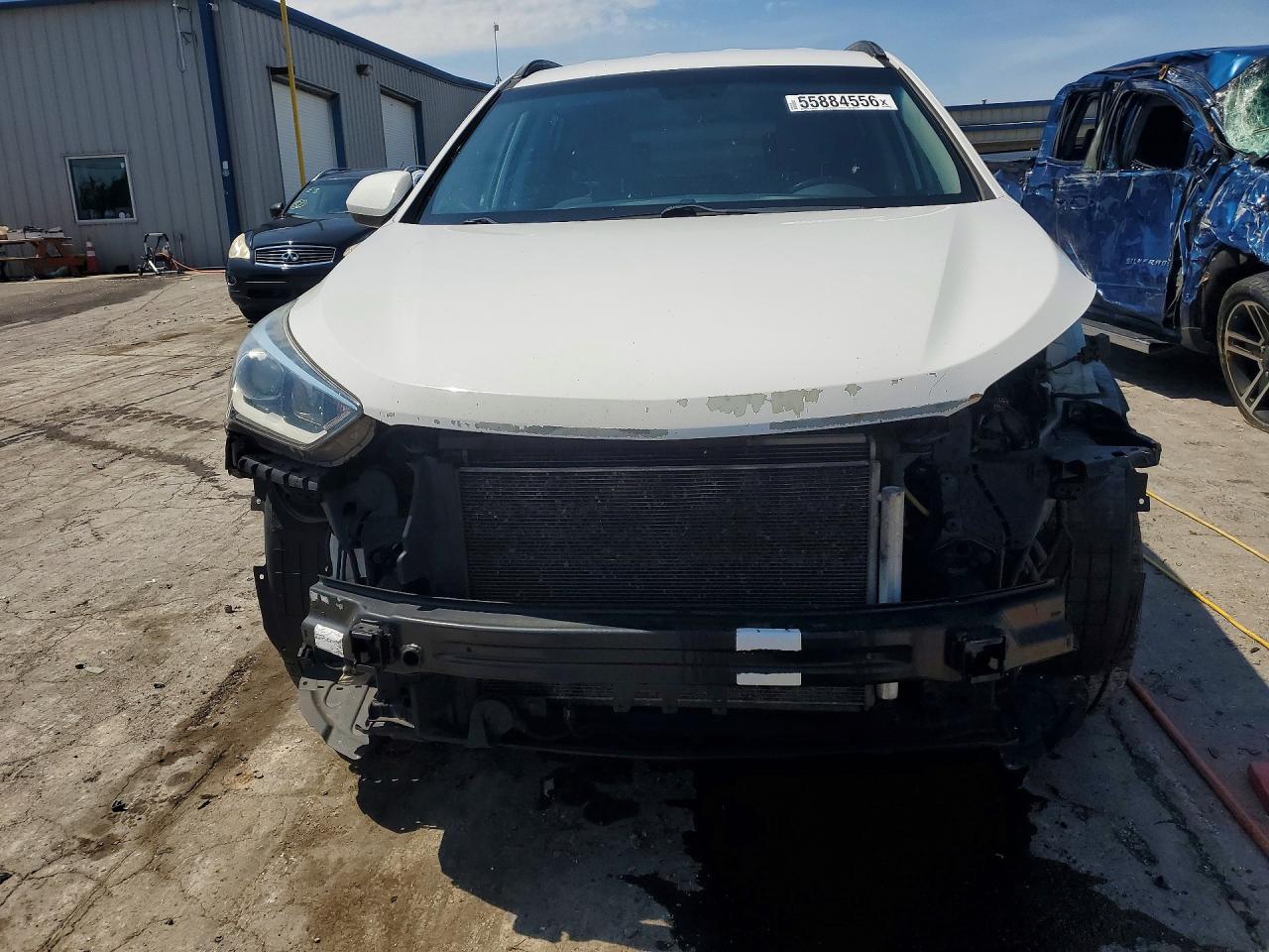 2017 Hyundai Santa Fe Se White vin: KM8SM4HF5HU232414