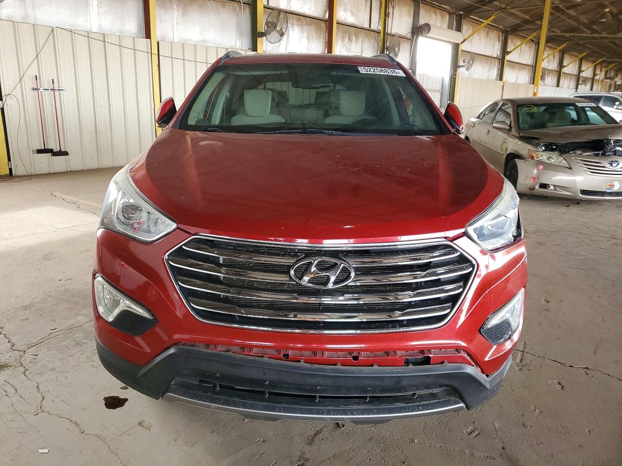 2014 Hyundai Santa Fe Gls Red vin: KM8SM4HF6EU064519