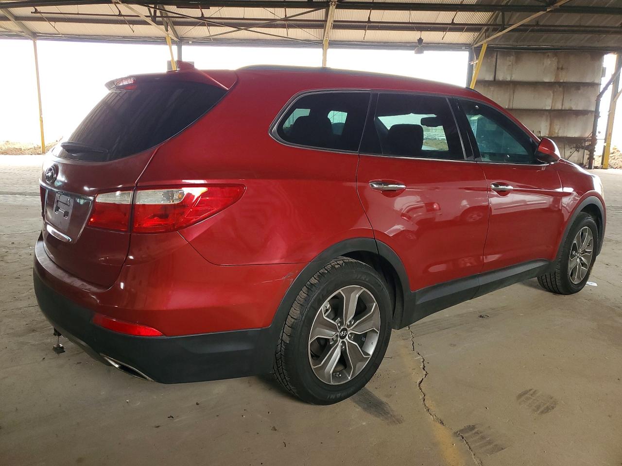 2014 Hyundai Santa Fe Gls Red vin: KM8SM4HF6EU064519