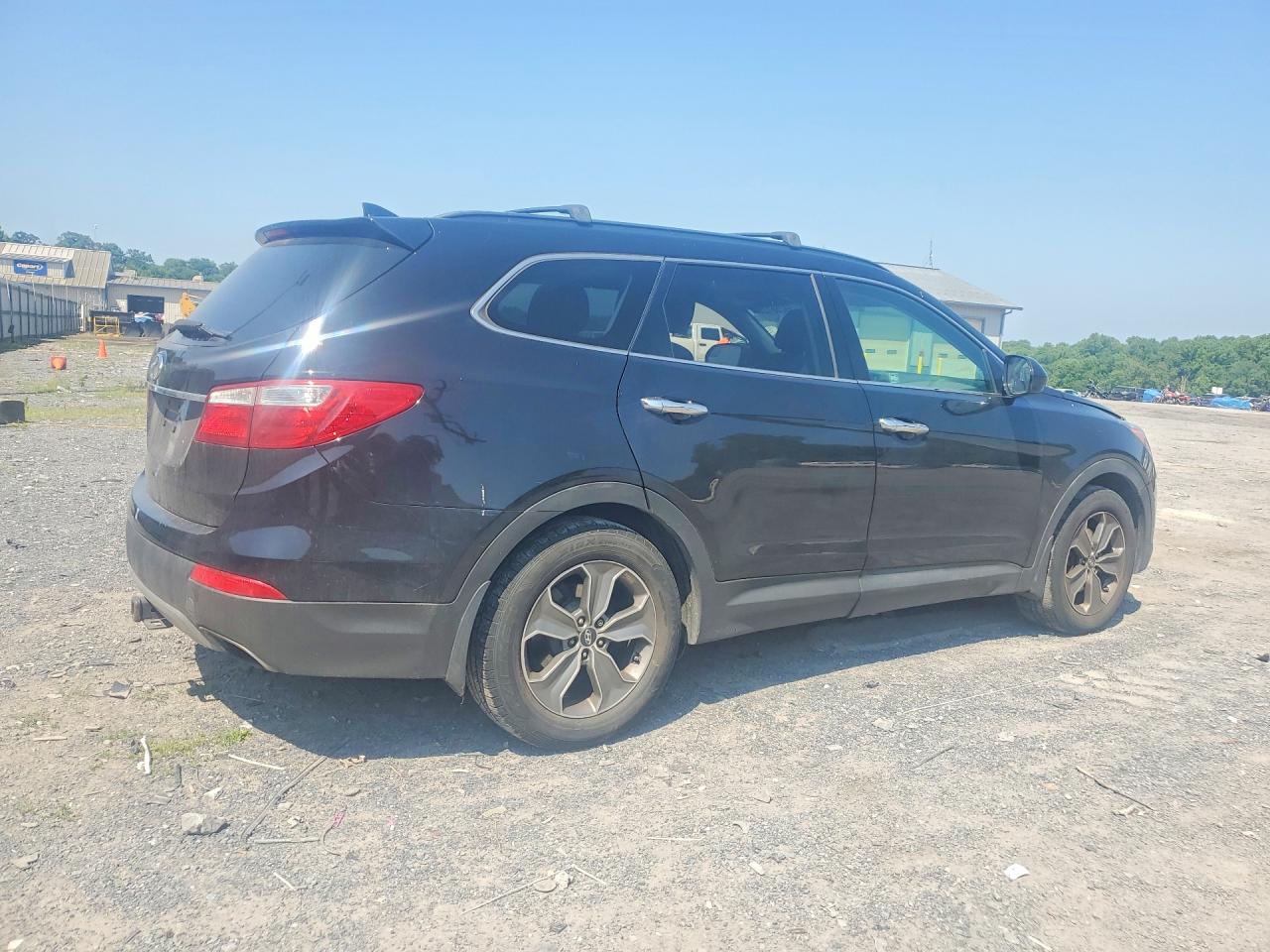 2015 Hyundai Santa Fe Gls Black vin: KM8SM4HF6FU109198