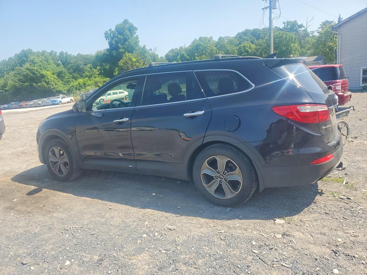 2015 Hyundai Santa Fe Gls Black vin: KM8SM4HF6FU109198