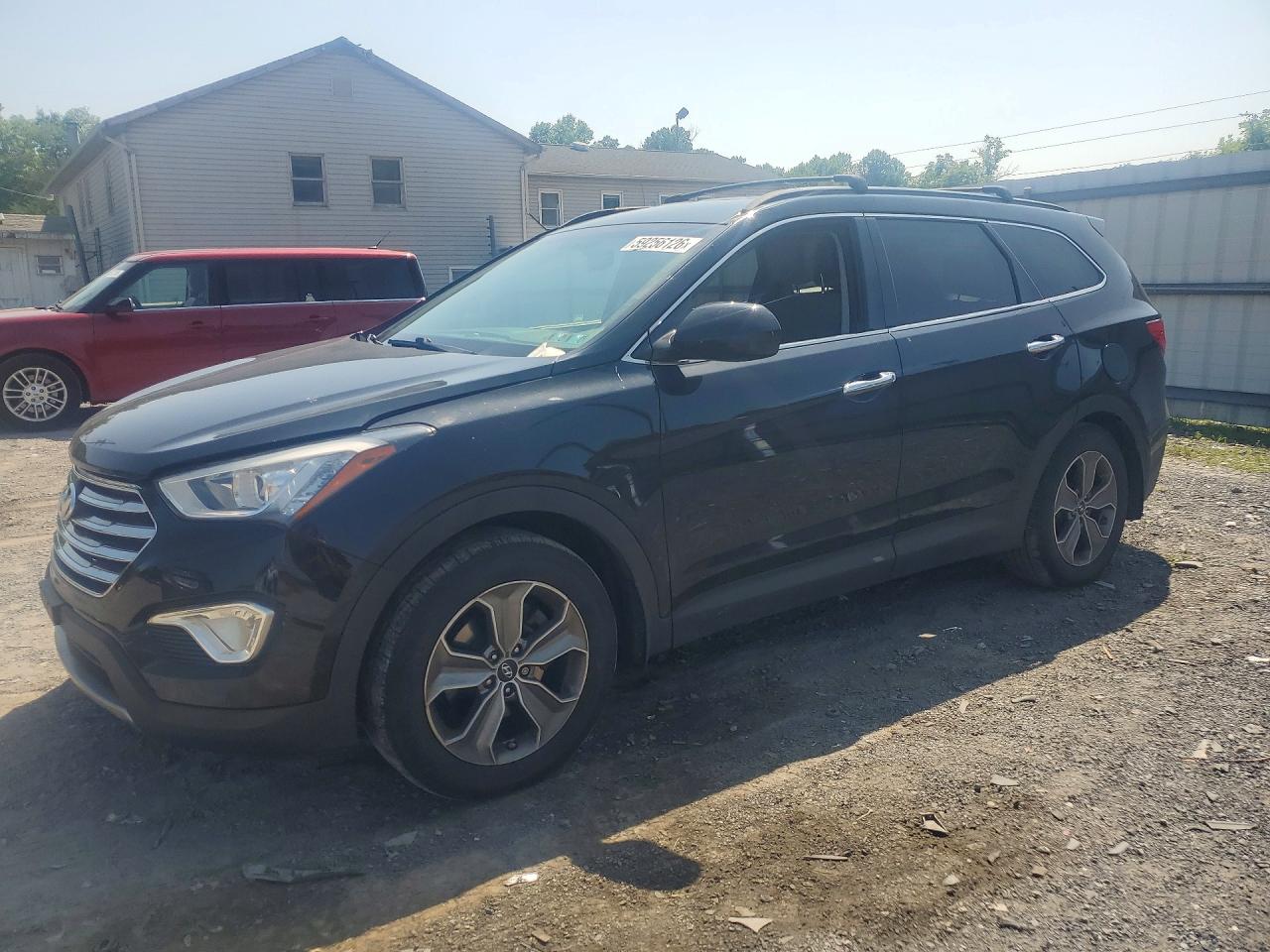 2015 Hyundai Santa Fe Gls Black vin: KM8SM4HF6FU109198