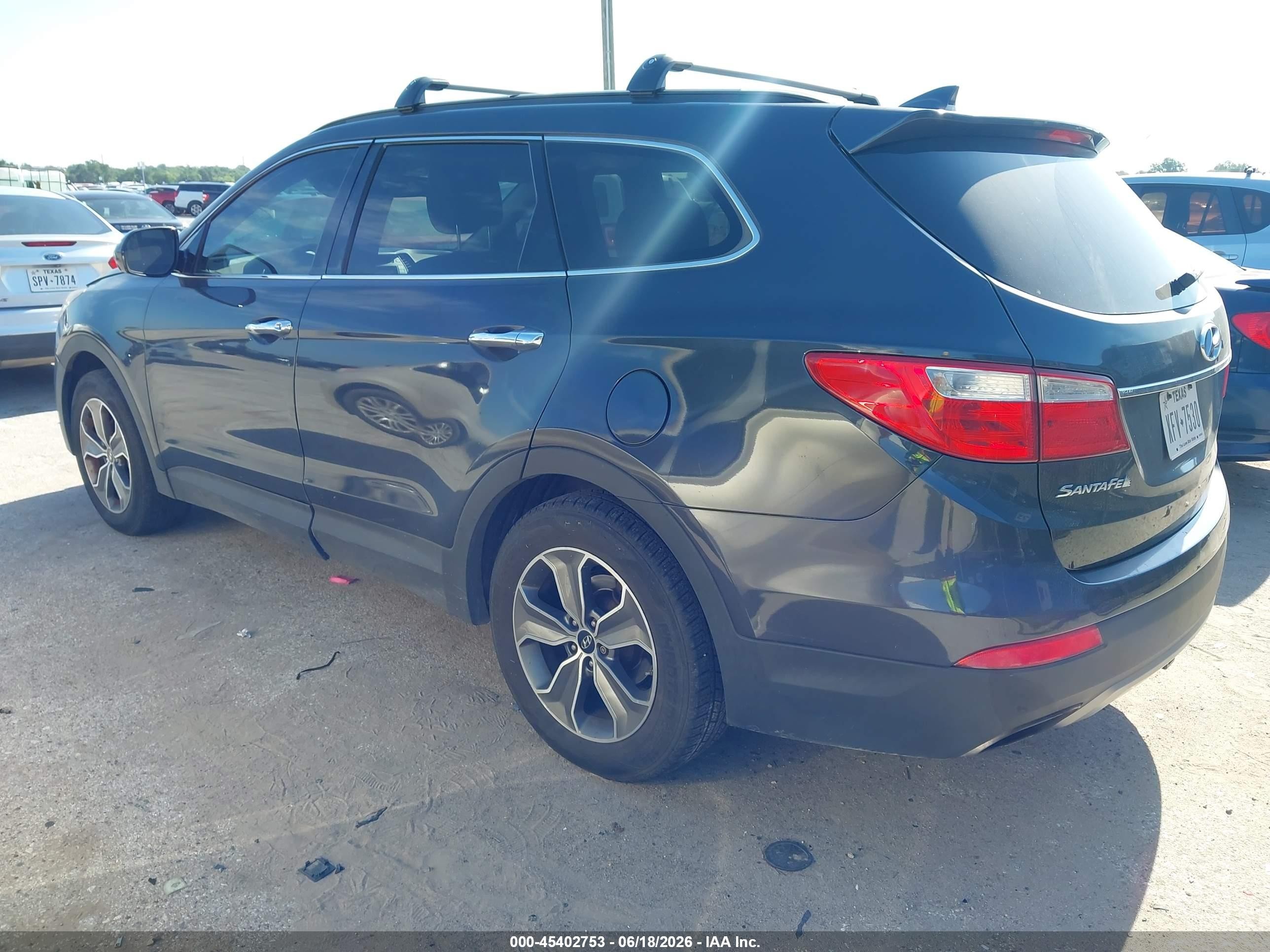 2013 Hyundai Santa Fe Gls Черный vin: KM8SM4HF7DU013867