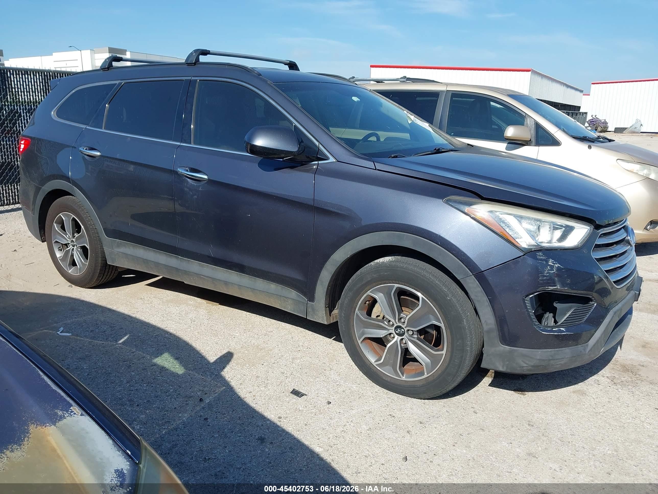 2013 Hyundai Santa Fe Gls Черный vin: KM8SM4HF7DU013867