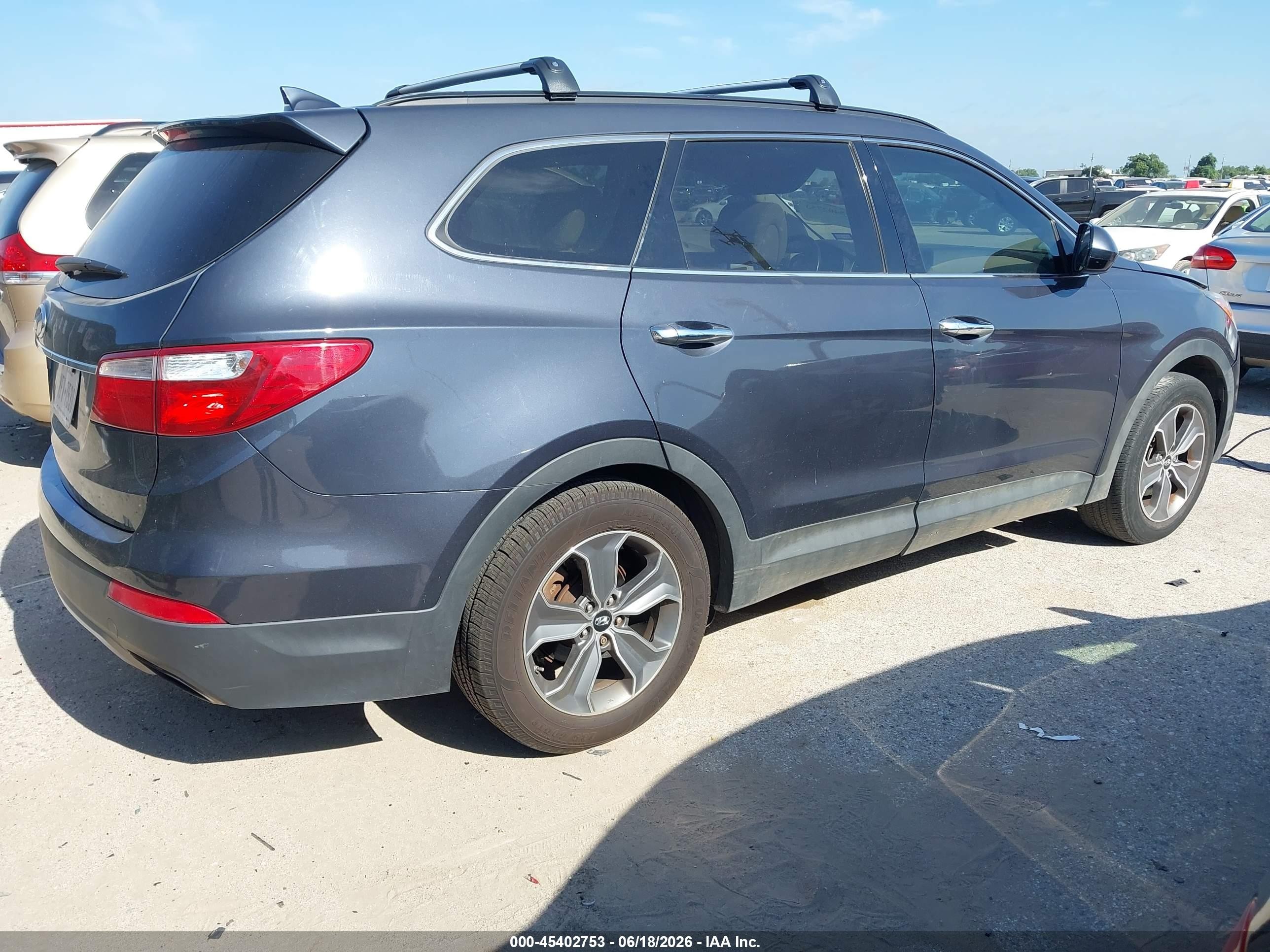 2013 Hyundai Santa Fe Gls Черный vin: KM8SM4HF7DU013867