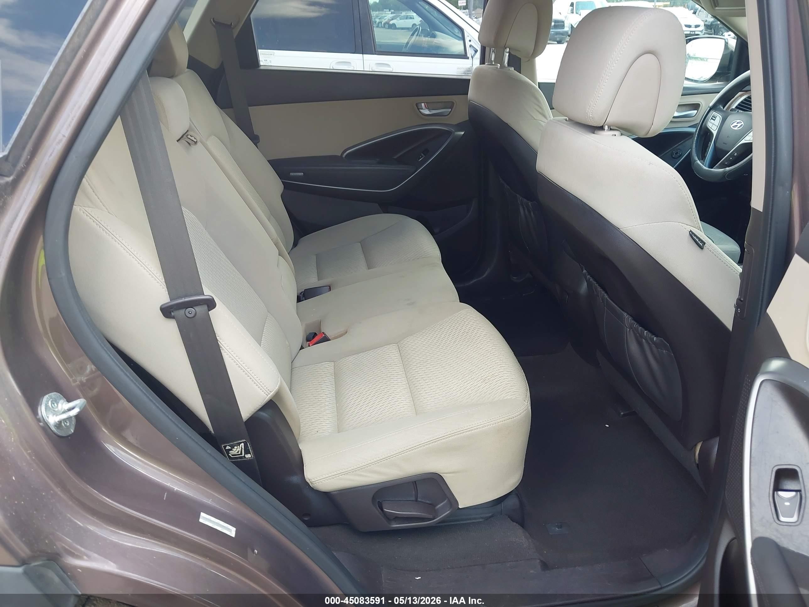 2015 Hyundai Santa Fe Gls Серый vin: KM8SM4HF7FU089303