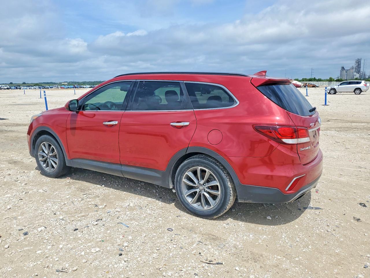2017 Hyundai Santa Fe Se Red vin: KM8SM4HF7HU171910