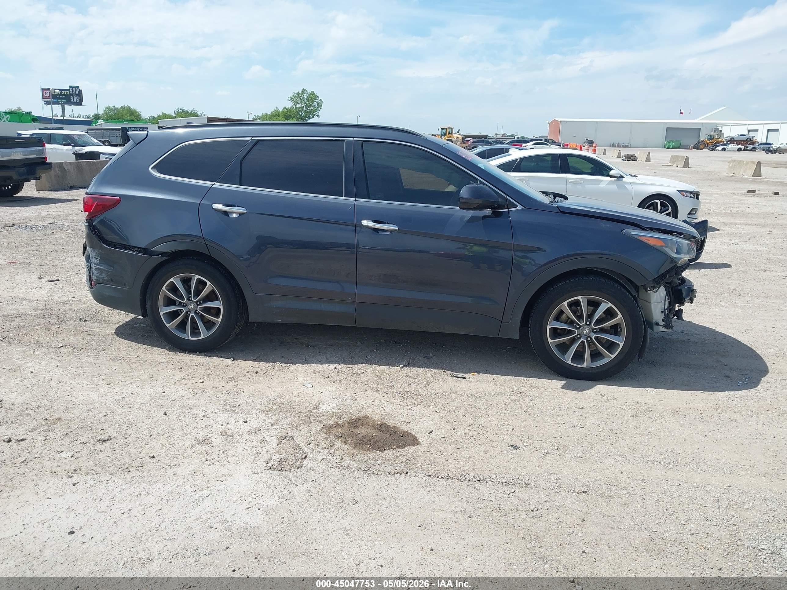 2018 Hyundai Santa Fe Se Синий vin: KM8SM4HF7JU273603
