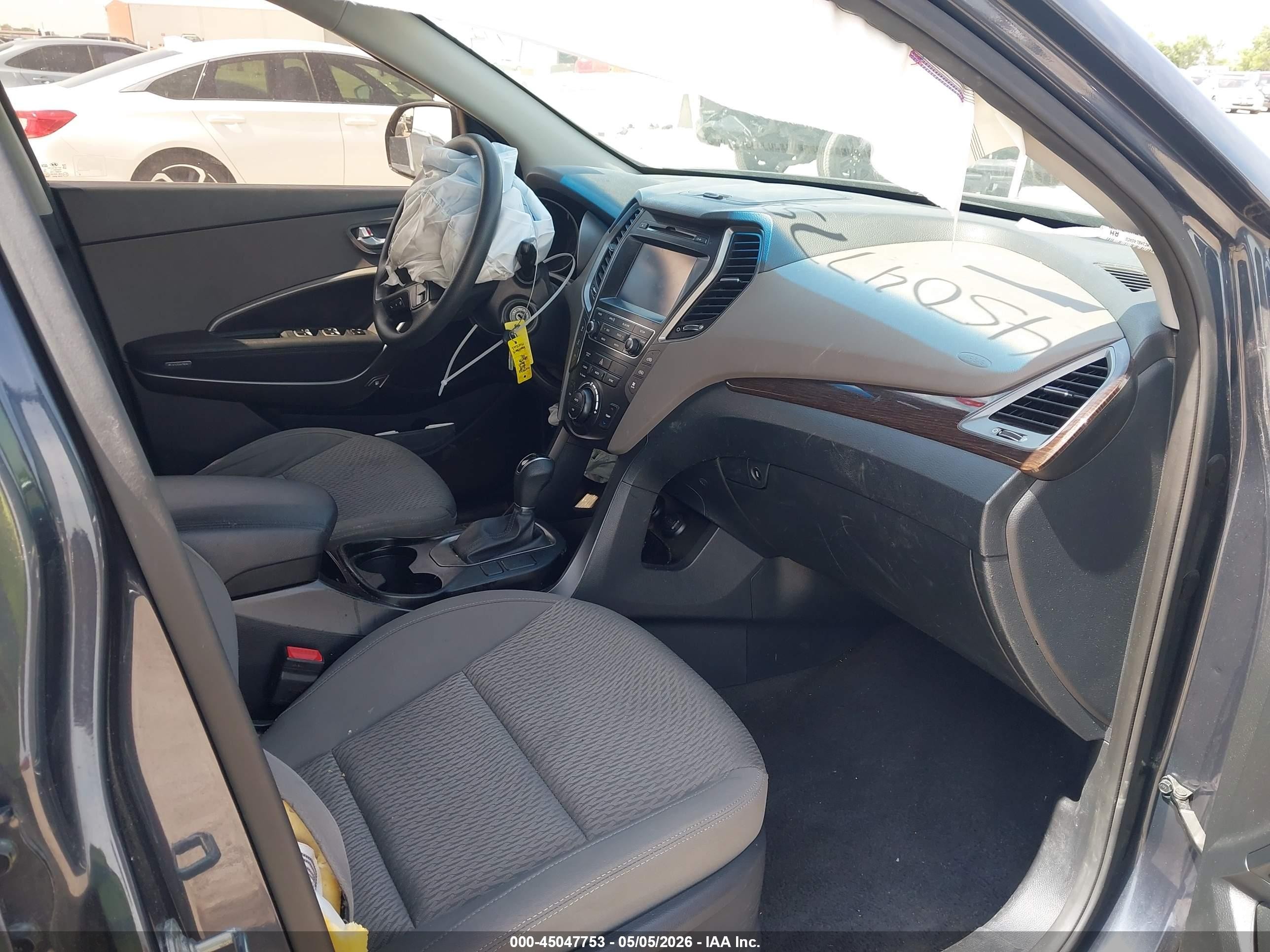 2018 Hyundai Santa Fe Se Синий vin: KM8SM4HF7JU273603