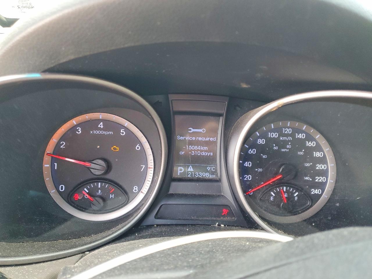 2013 Hyundai Santa Fe Gls Gray vin: KM8SM4HF8DU019242