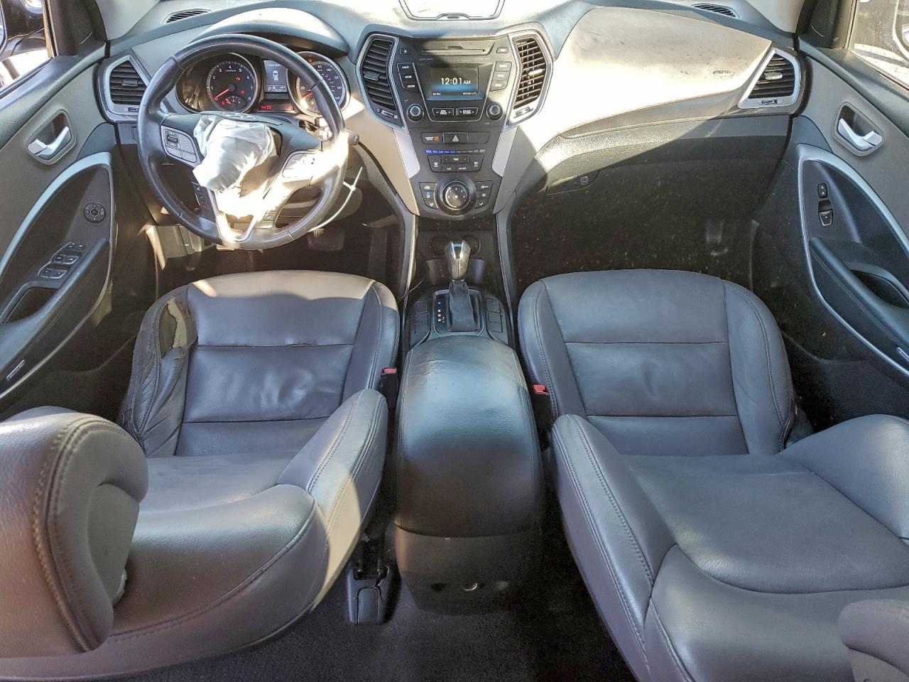 2014 Hyundai Santa Fe Gls Silver vin: KM8SM4HF8EU042618